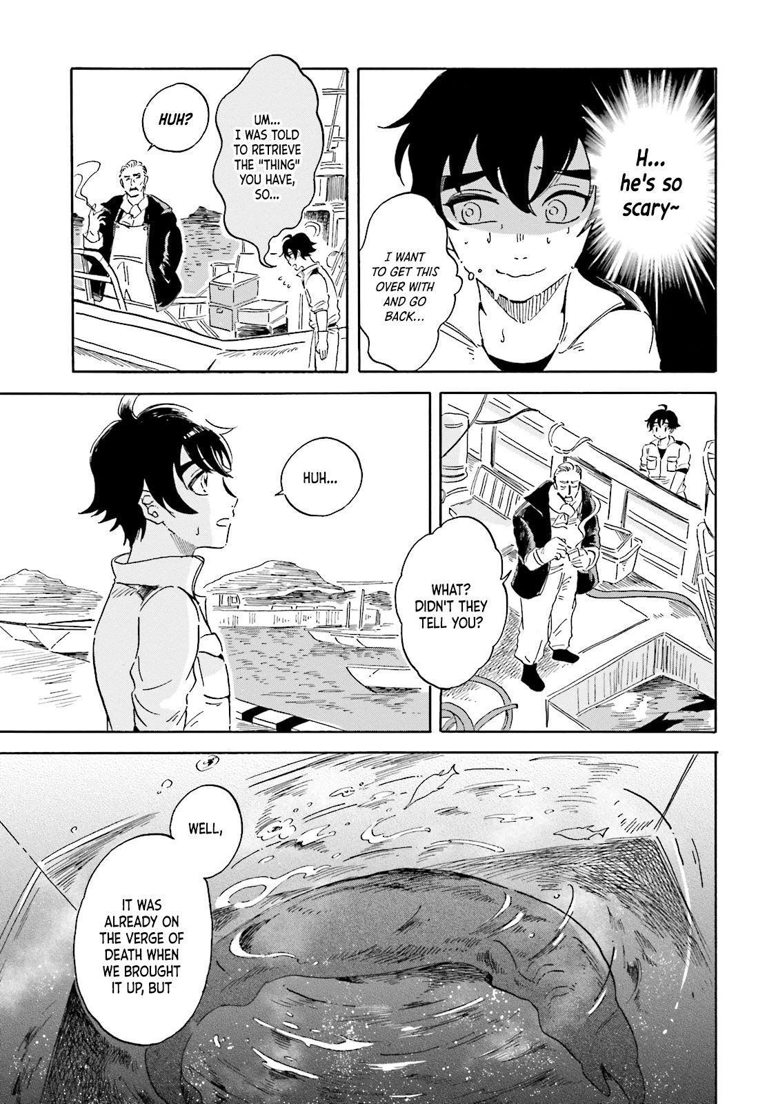 Deep Sea Aquarium Magmell Chapter 2 page 23 - Chapter 2: Frilled Shark