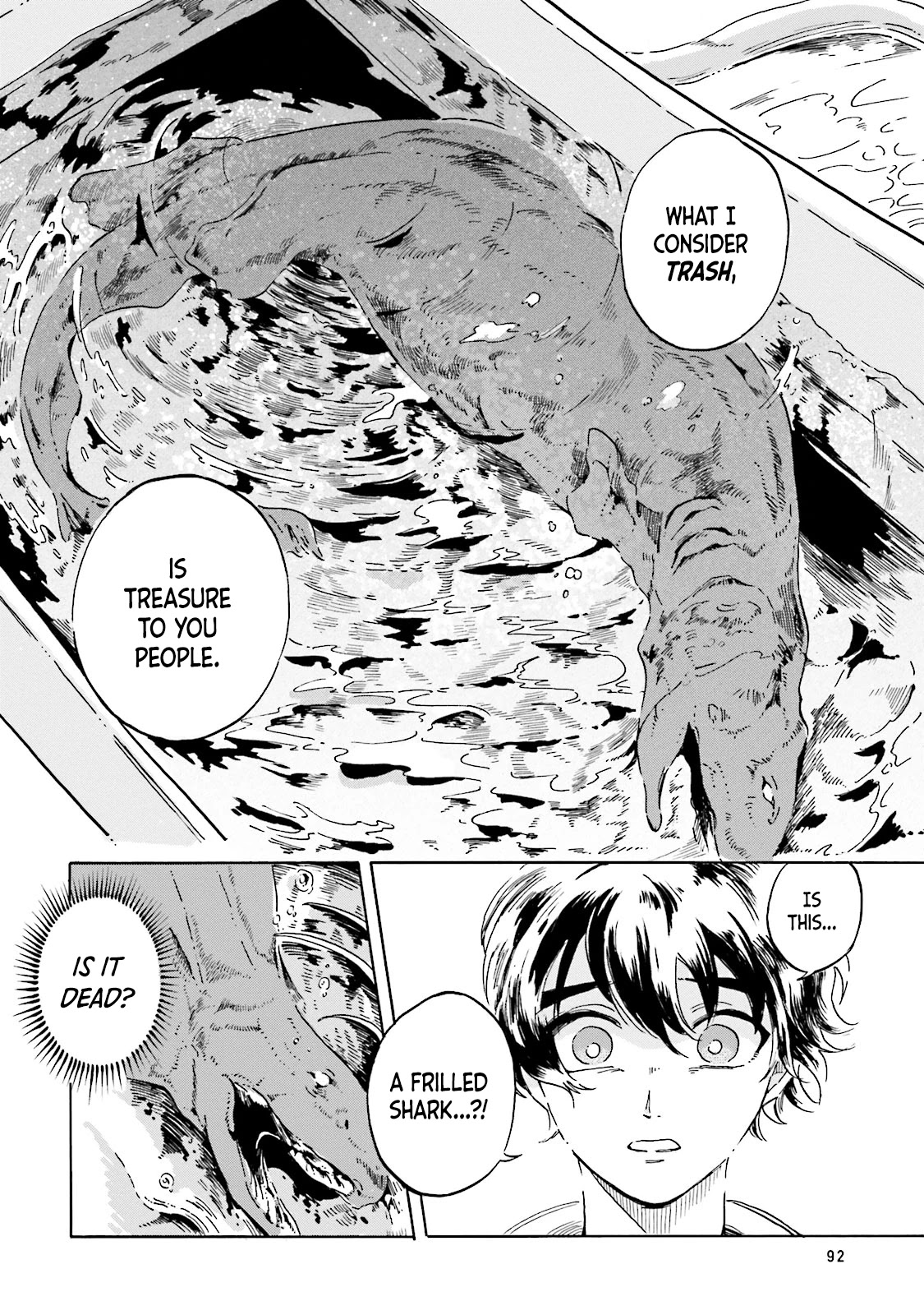 Deep Sea Aquarium Magmell Chapter 2 page 24 - Chapter 2: Frilled Shark