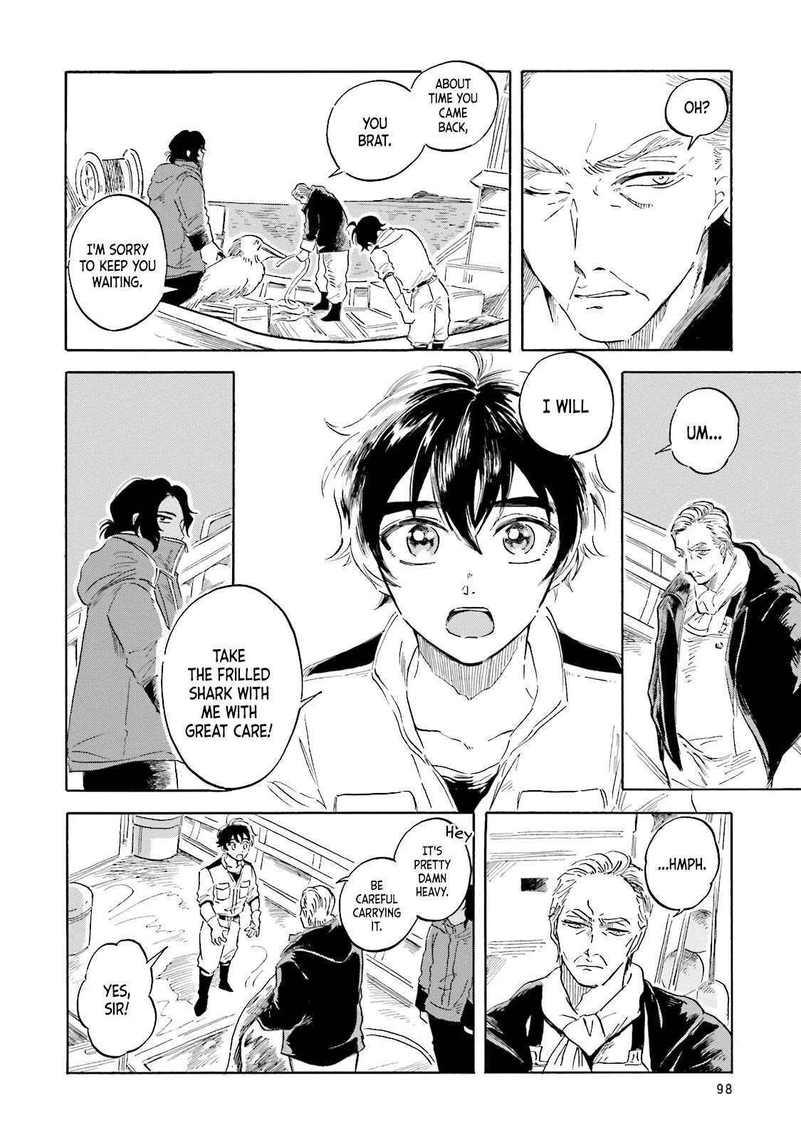 Deep Sea Aquarium Magmell Chapter 2 page 30 - Chapter 2: Frilled Shark