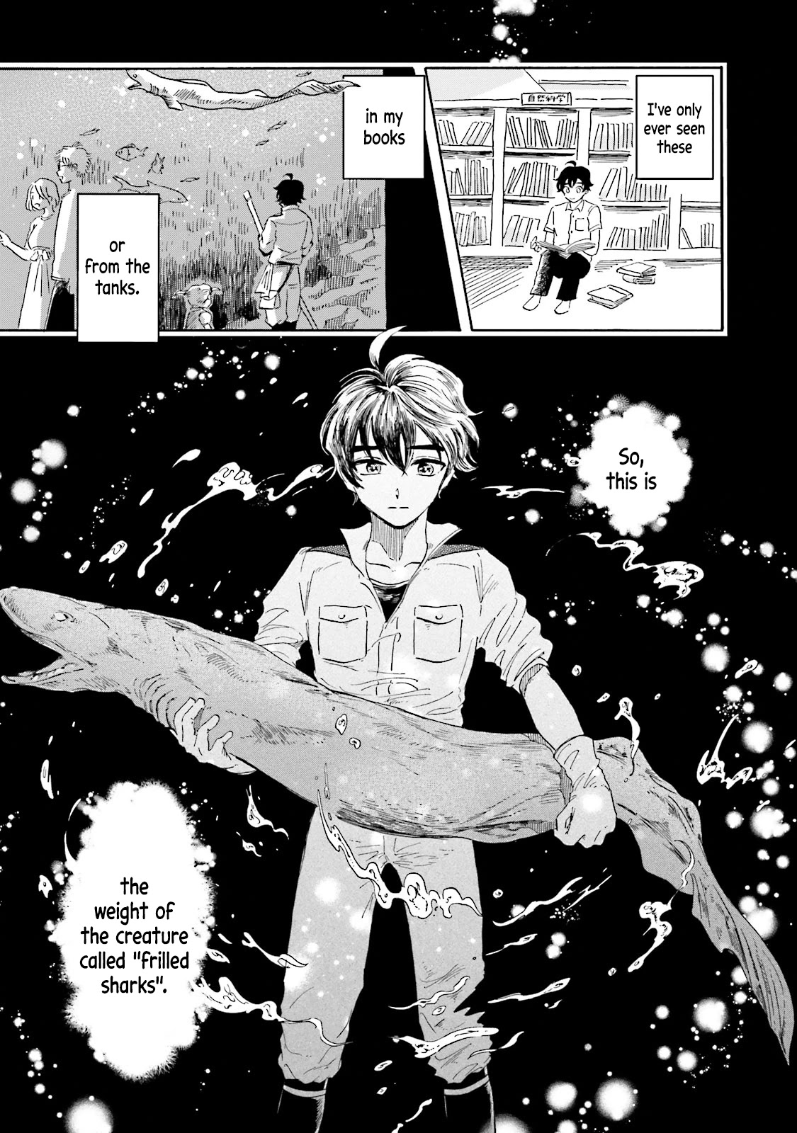 Deep Sea Aquarium Magmell Chapter 2 page 32 - Chapter 2: Frilled Shark