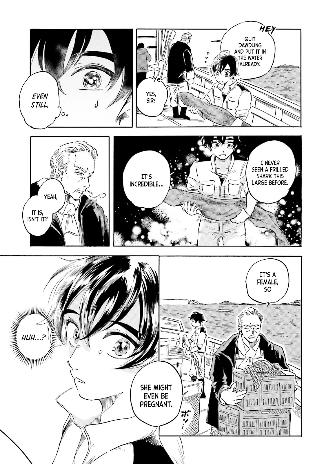 Deep Sea Aquarium Magmell Chapter 2 page 33 - Chapter 2: Frilled Shark