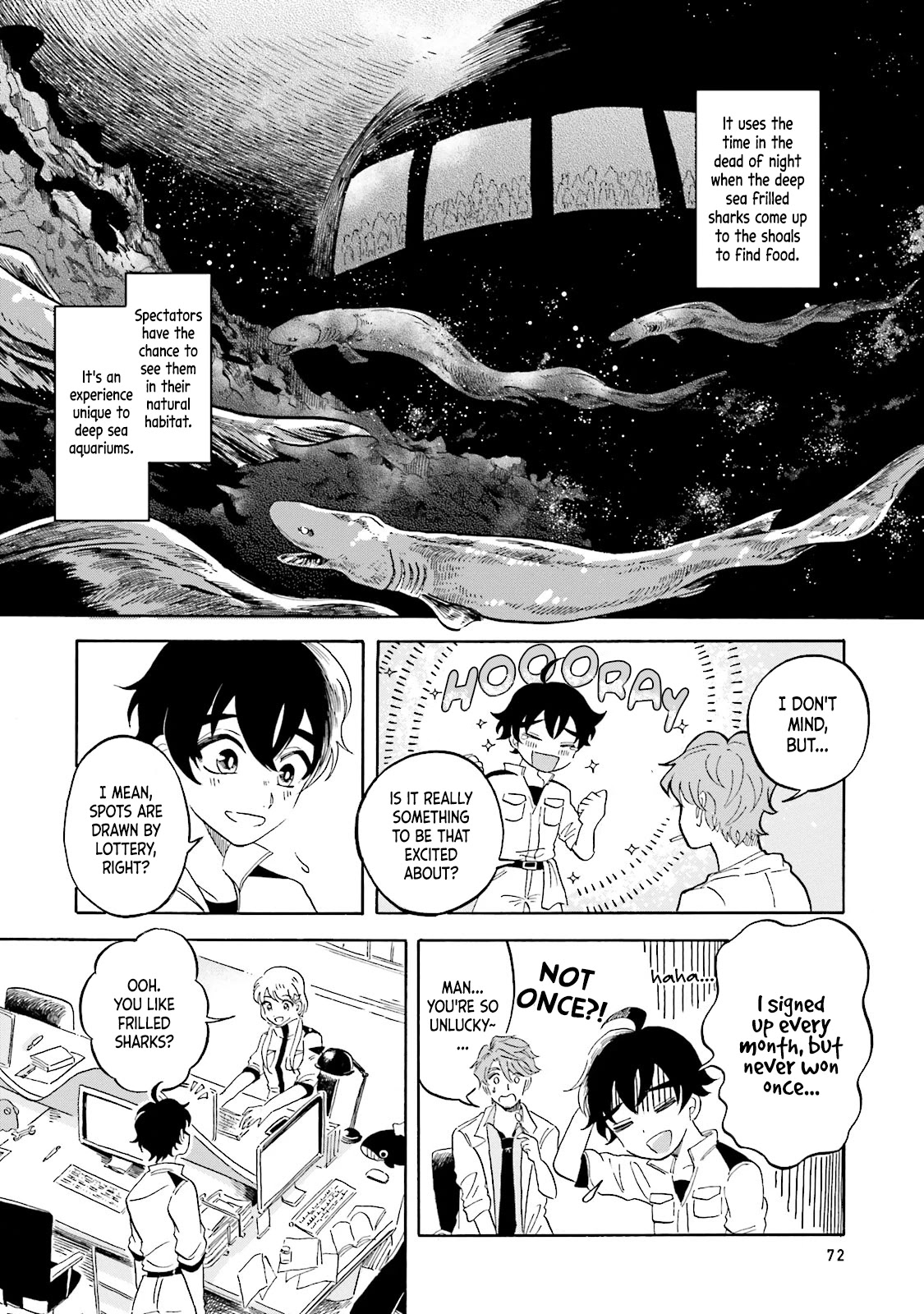 Deep Sea Aquarium Magmell Chapter 2 page 4 - Chapter 2: Frilled Shark