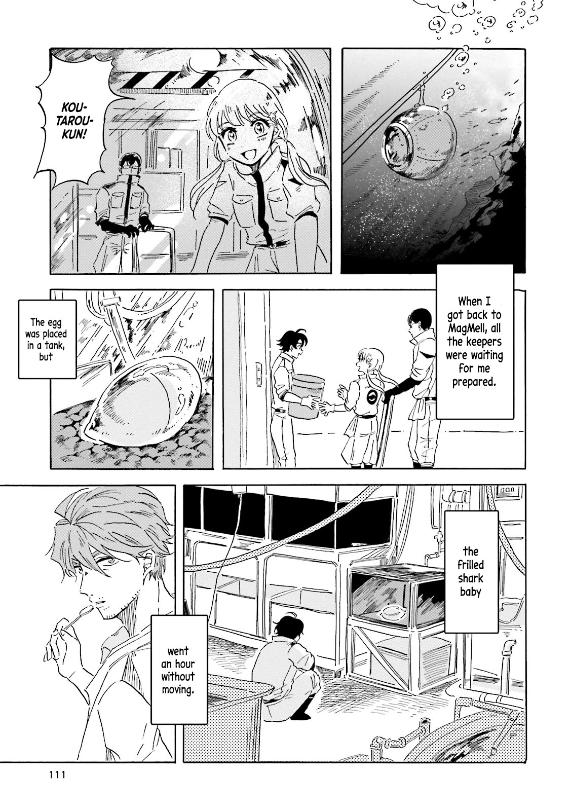 Deep Sea Aquarium Magmell Chapter 2 page 42 - Chapter 2: Frilled Shark