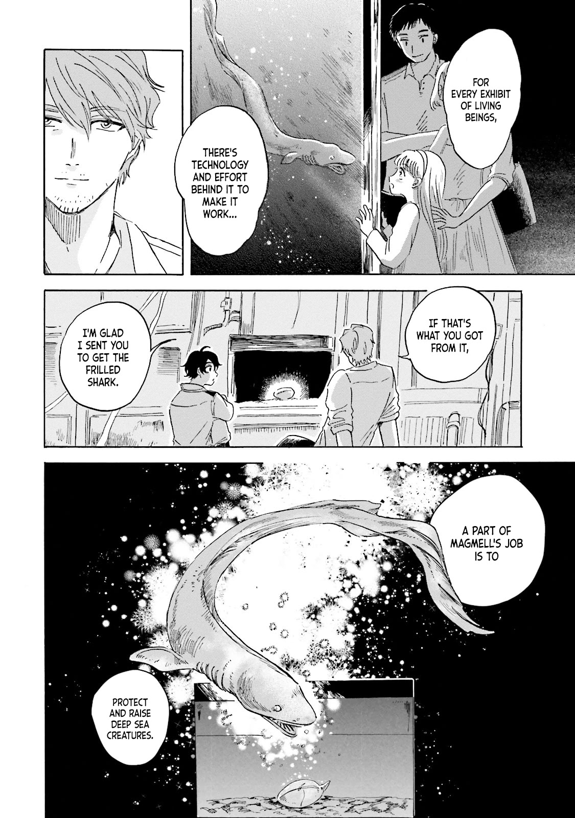 Deep Sea Aquarium Magmell Chapter 2 page 45 - Chapter 2: Frilled Shark