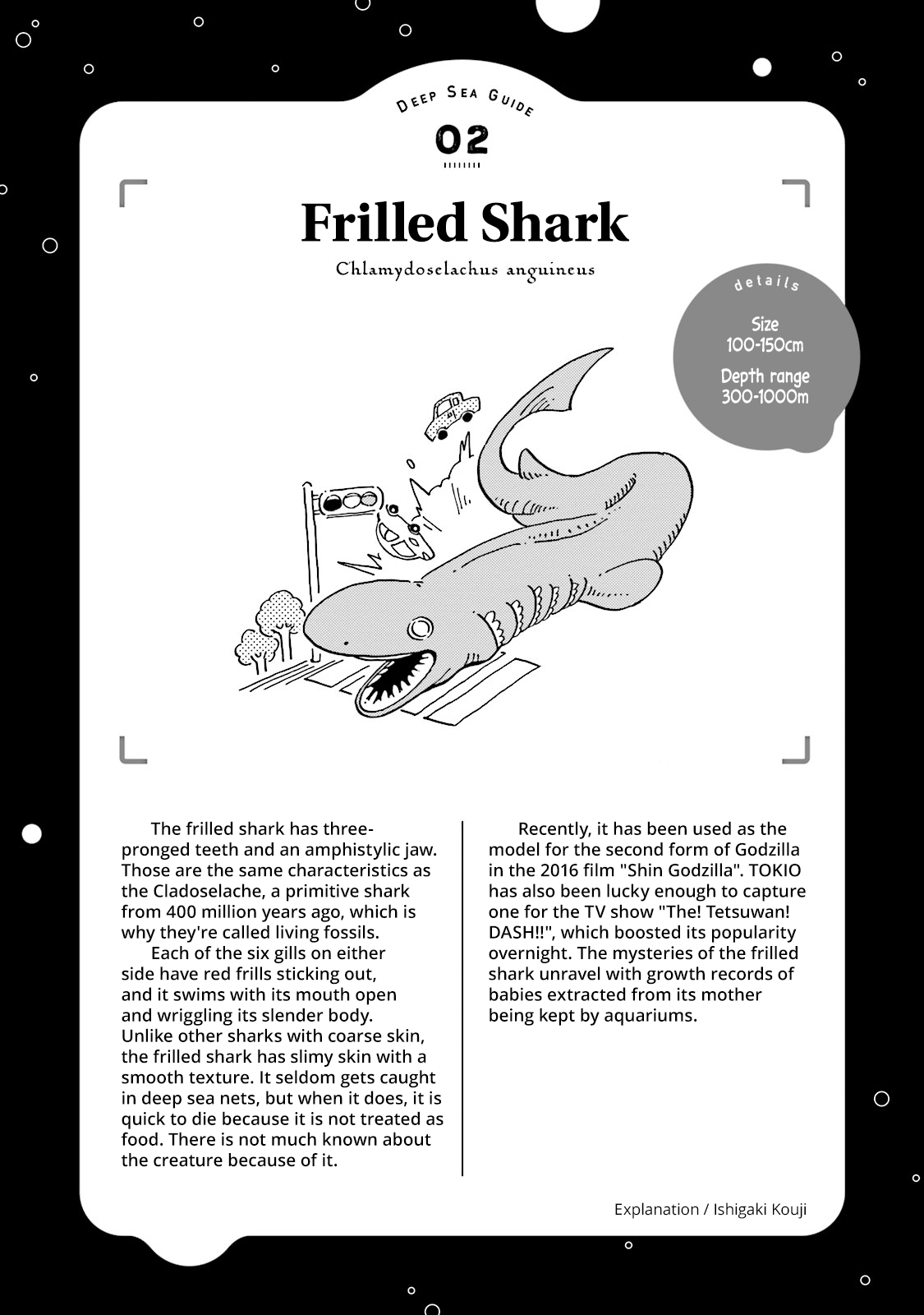 Deep Sea Aquarium Magmell Chapter 2 page 48 - Chapter 2: Frilled Shark