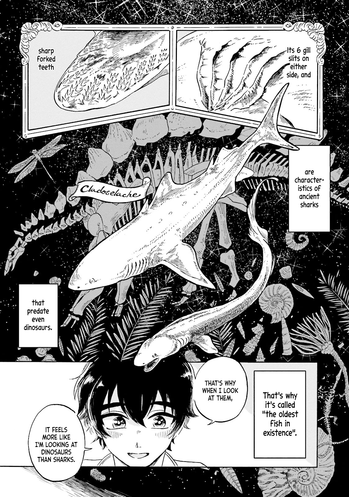 Deep Sea Aquarium Magmell Chapter 2 page 6 - Chapter 2: Frilled Shark