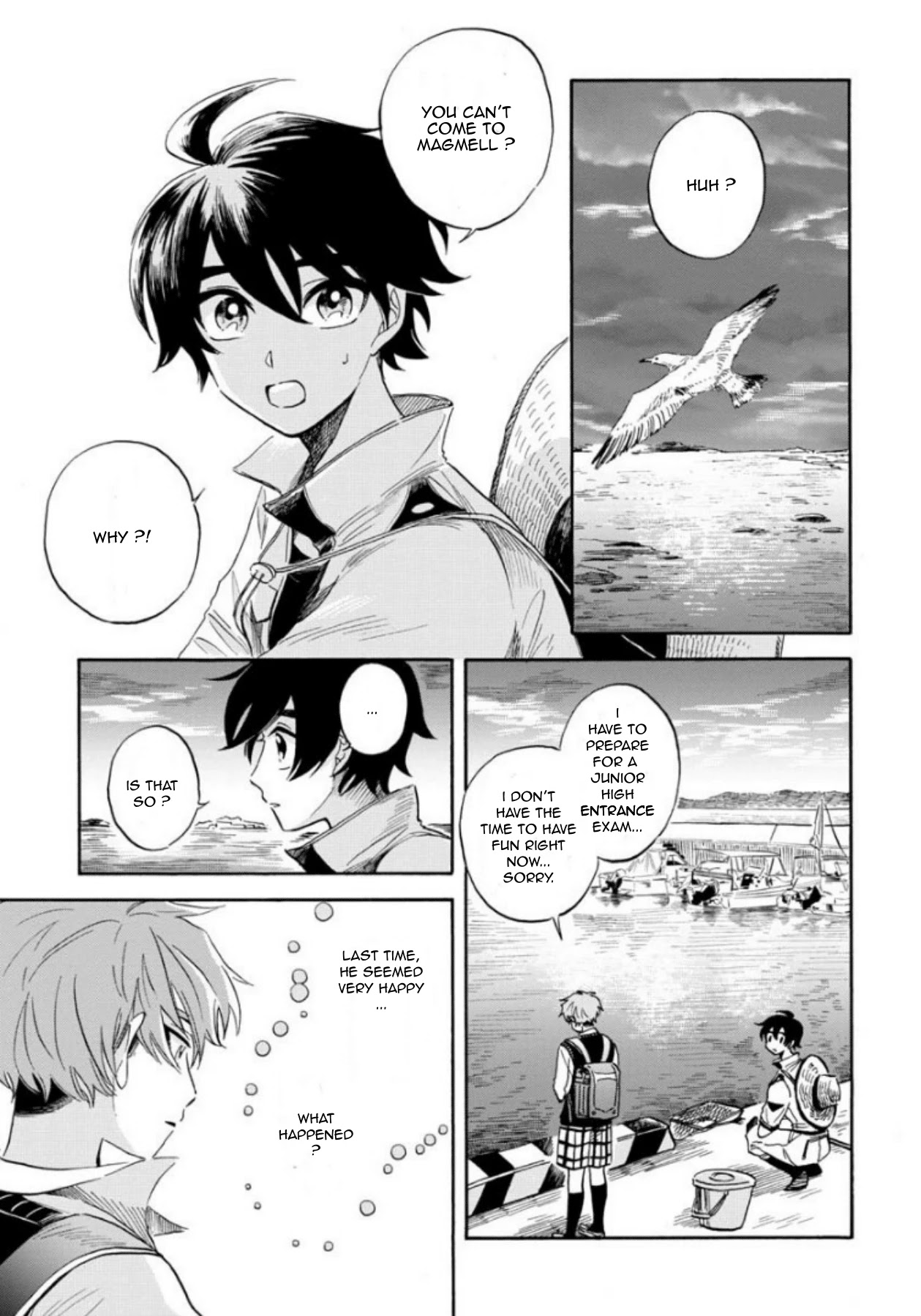 Deep Sea Aquarium Magmell Chapter 20 page 3 - Chapter 20: Palace of the Dragon King - Part 2