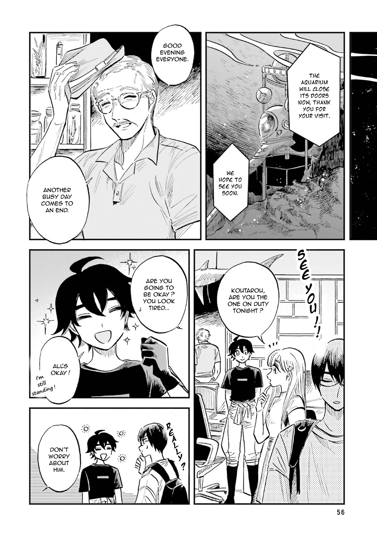 Deep Sea Aquarium Magmell Chapter 22 page 13 - Chapter 22: Lion's Mane Jellyfish