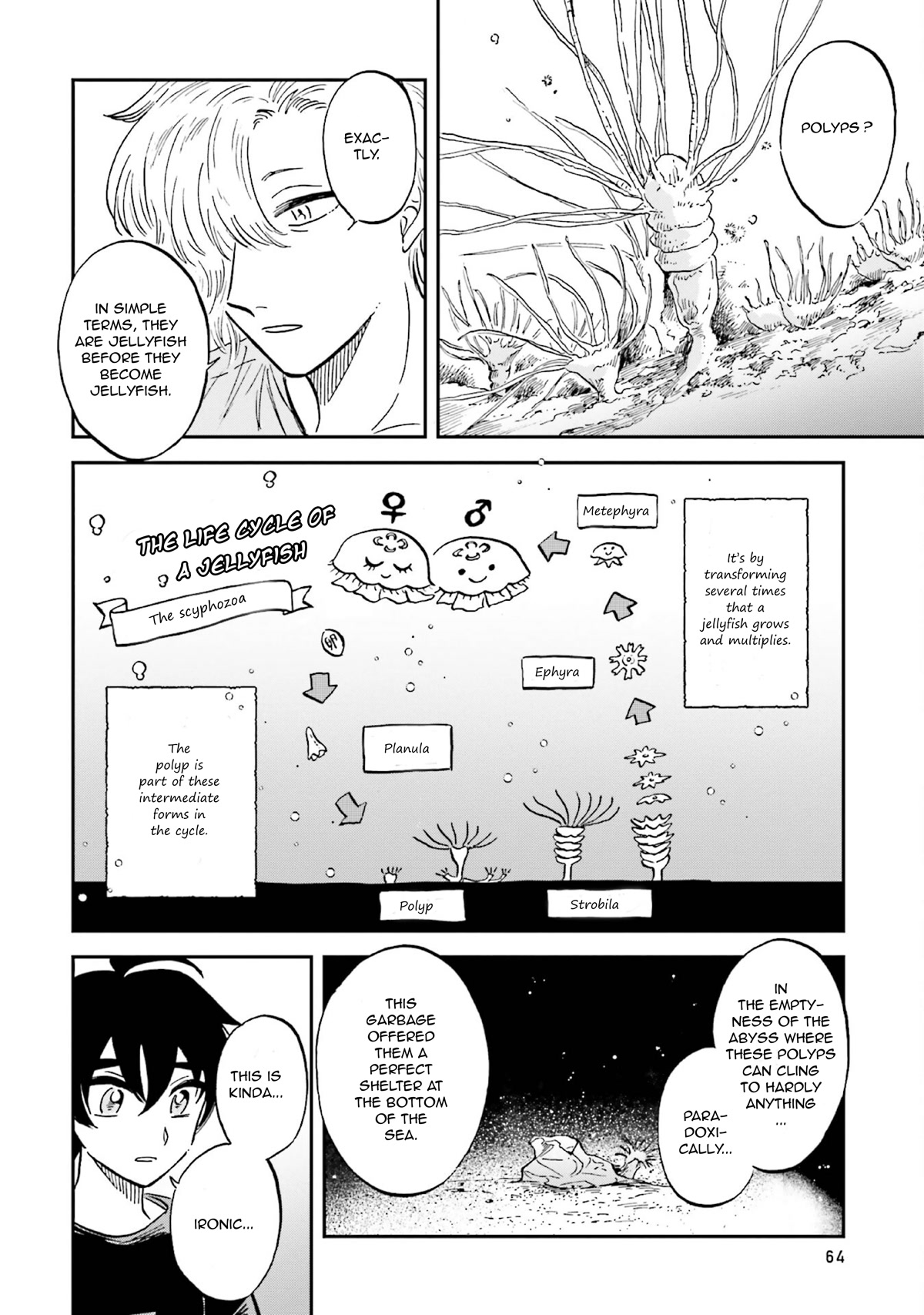 Deep Sea Aquarium Magmell Chapter 22 page 21 - Chapter 22: Lion's Mane Jellyfish