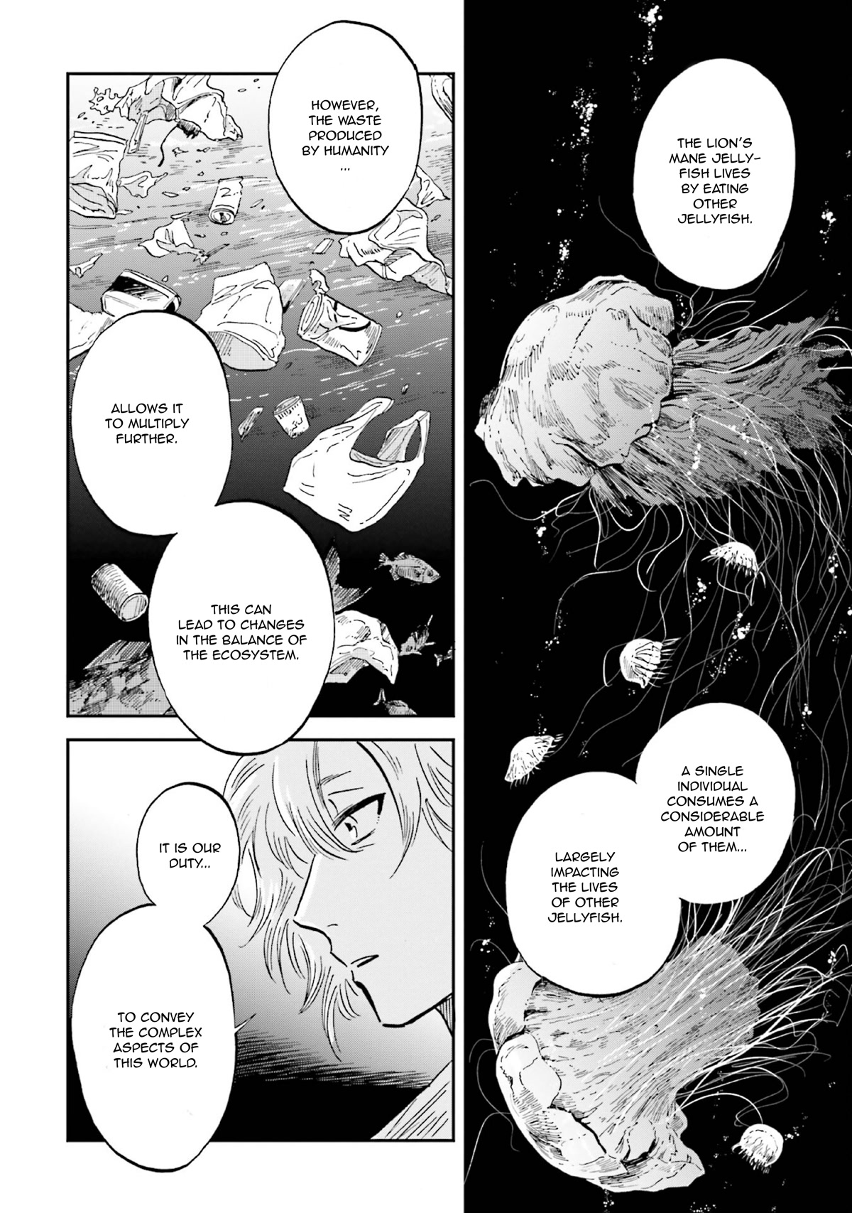 Deep Sea Aquarium Magmell Chapter 22 page 23 - Chapter 22: Lion's Mane Jellyfish
