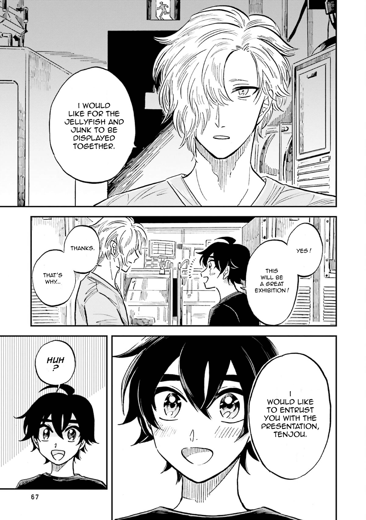 Deep Sea Aquarium Magmell Chapter 22 page 24 - Chapter 22: Lion's Mane Jellyfish