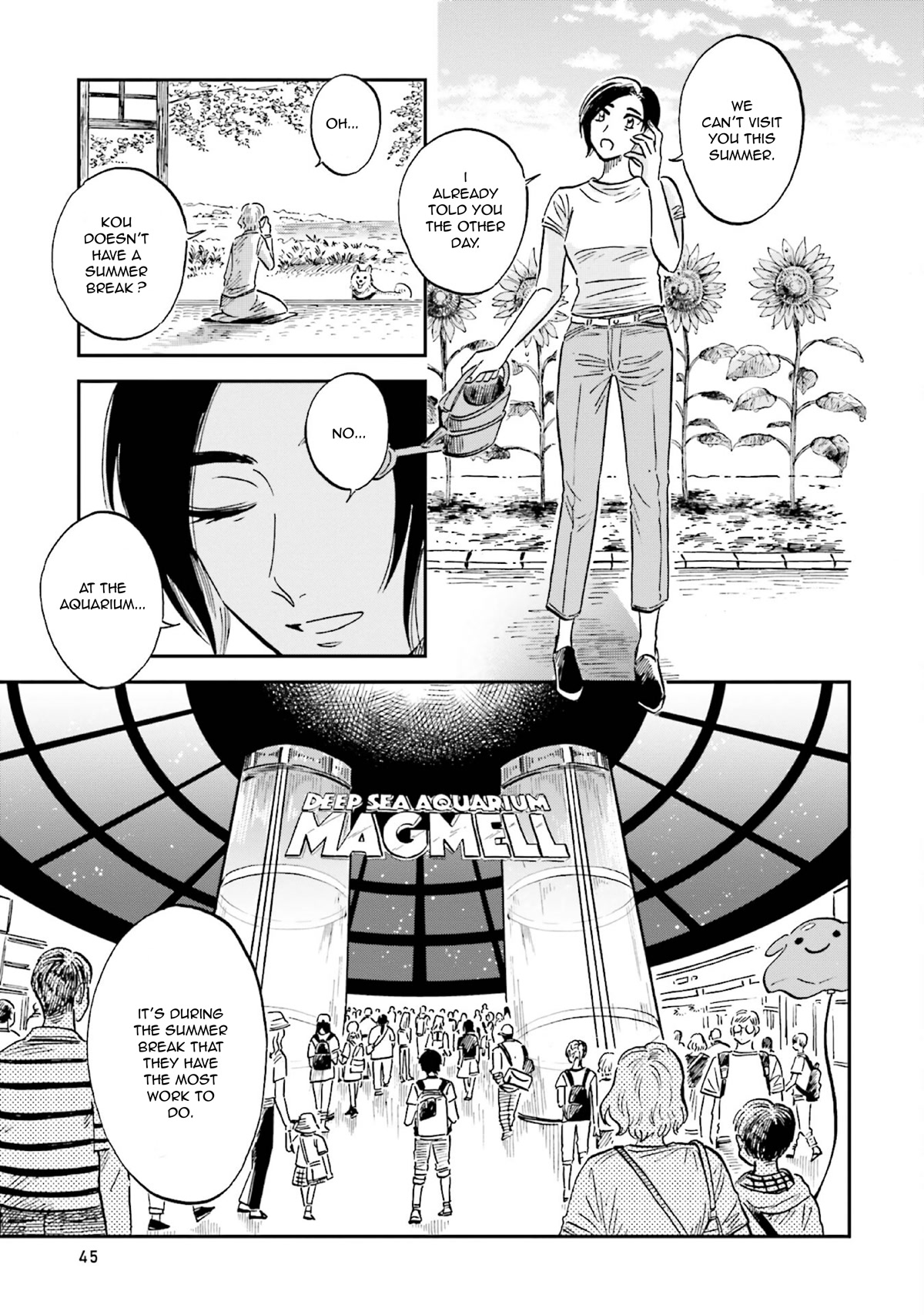Deep Sea Aquarium Magmell Chapter 22 page 3 - Chapter 22: Lion's Mane Jellyfish
