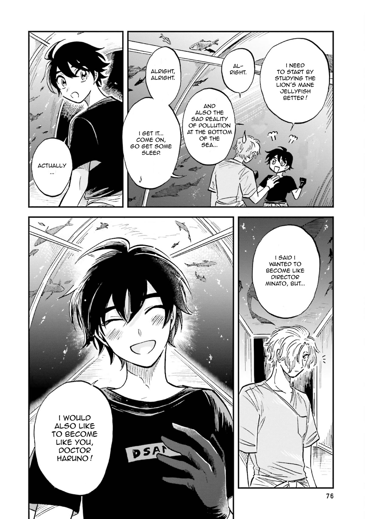 Deep Sea Aquarium Magmell Chapter 22 page 33 - Chapter 22: Lion's Mane Jellyfish