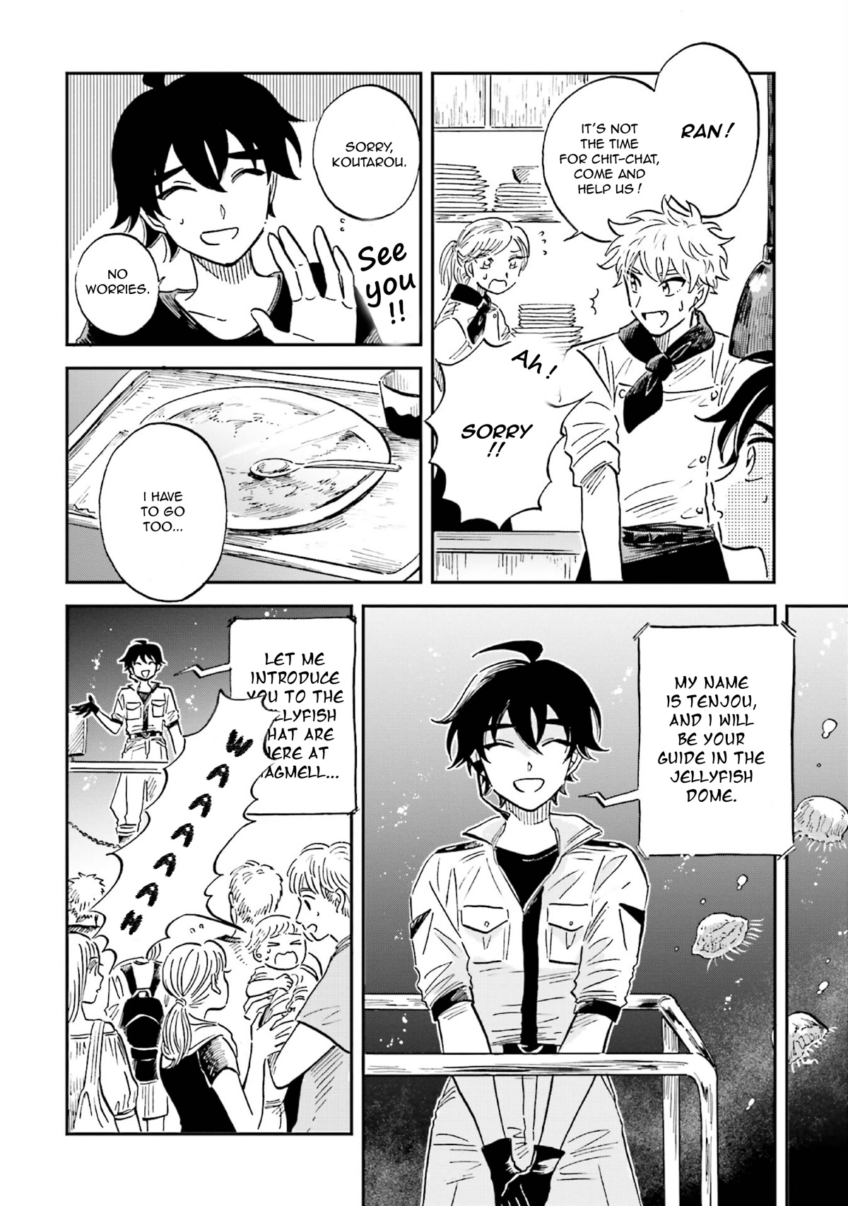 Deep Sea Aquarium Magmell Chapter 22 page 7 - Chapter 22: Lion's Mane Jellyfish
