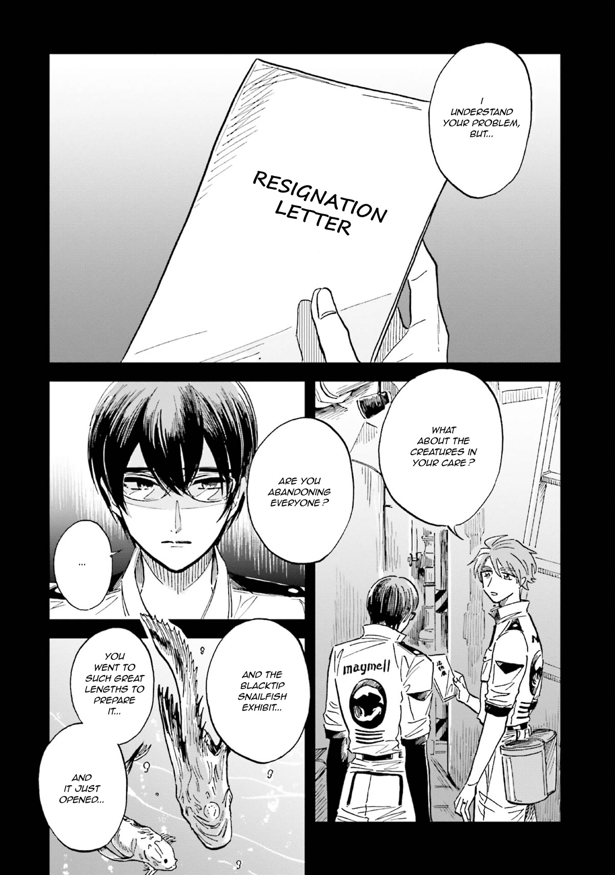 Deep Sea Aquarium Magmell Chapter 23 page 6 - Chapter 23: Blacktip Snailfish