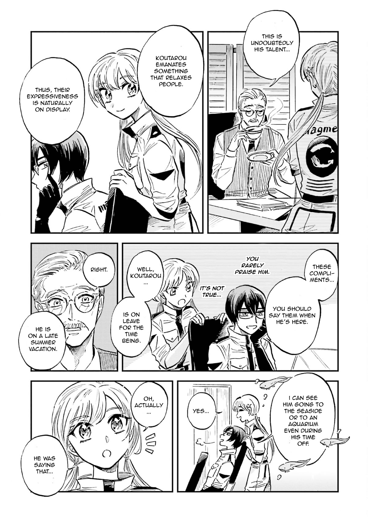 Deep Sea Aquarium Magmell Chapter 24 page 7 - Chapter 24: Calyptogena, Part 1