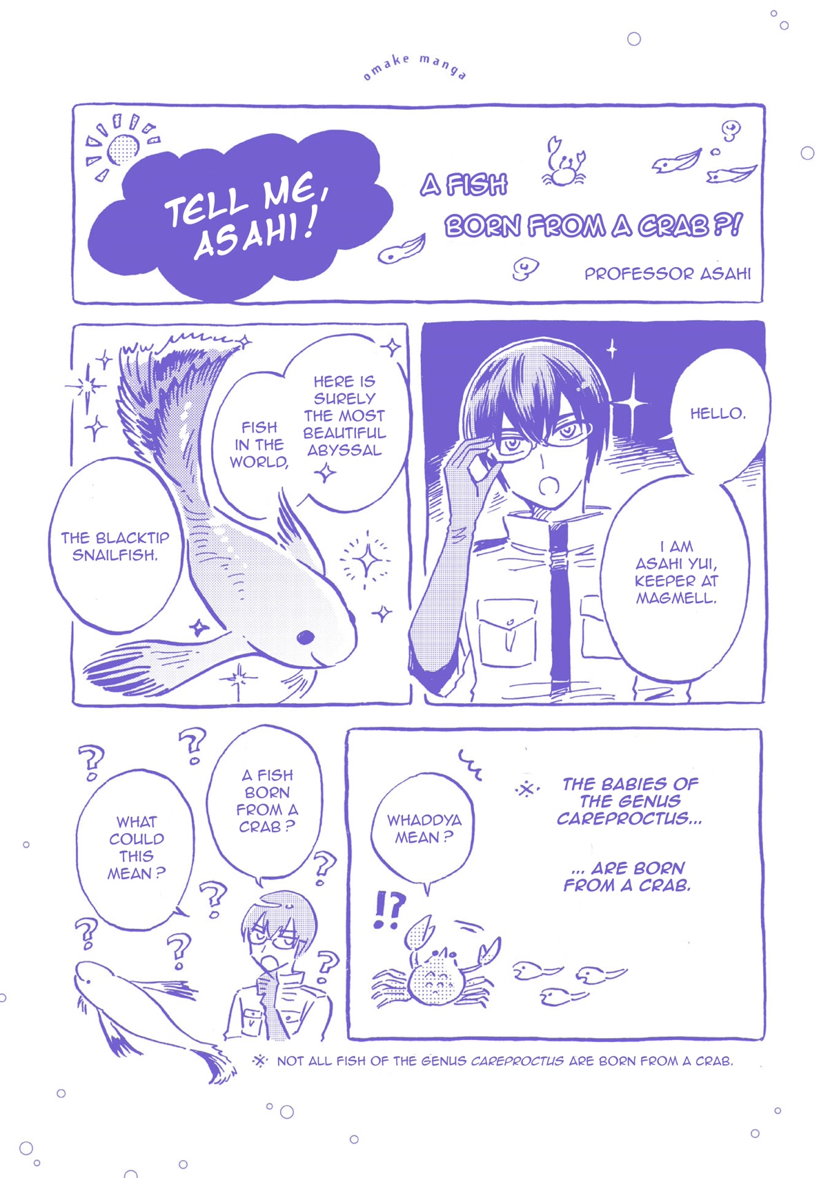 Deep Sea Aquarium Magmell Chapter 25.5 page 1 - Chapter 25.5