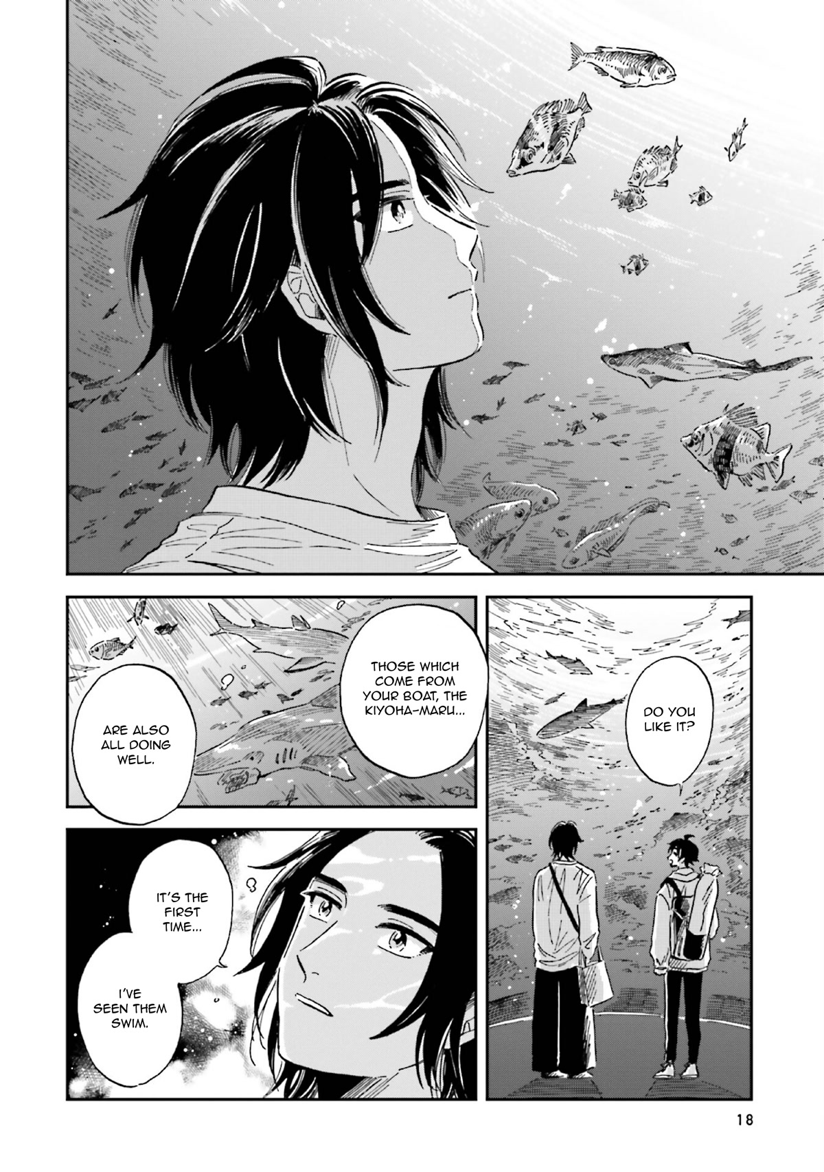 Deep Sea Aquarium Magmell Chapter 26 page 18 - Chapter 26: Tripod Fish