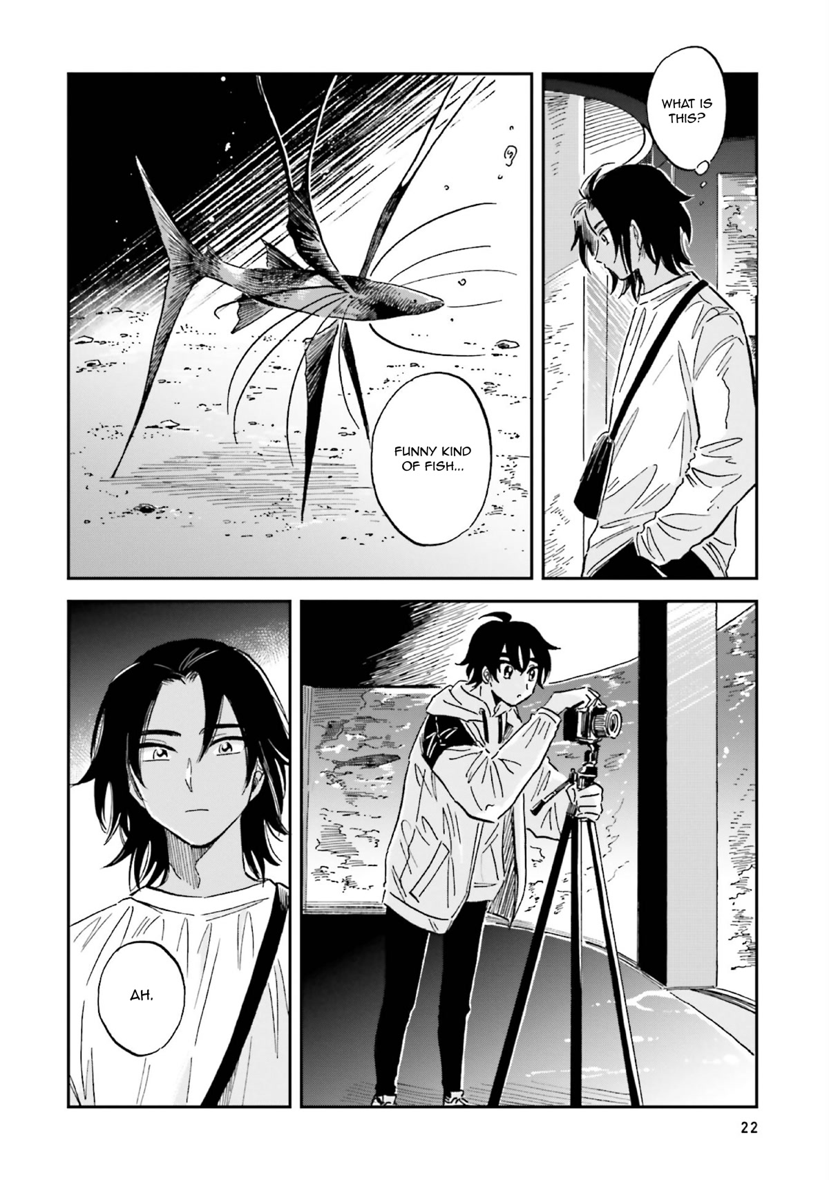 Deep Sea Aquarium Magmell Chapter 26 page 22 - Chapter 26: Tripod Fish
