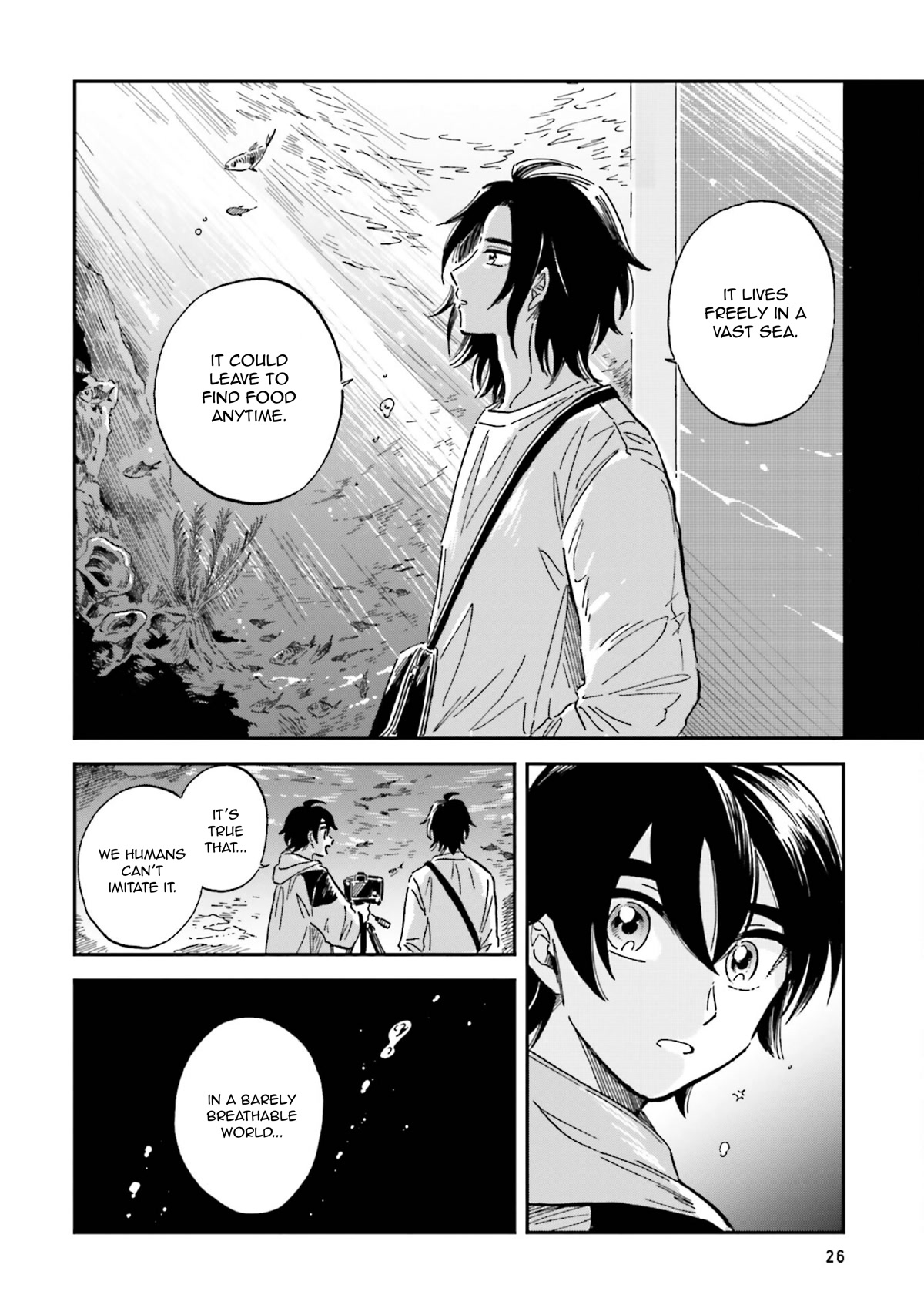 Deep Sea Aquarium Magmell Chapter 26 page 26 - Chapter 26: Tripod Fish