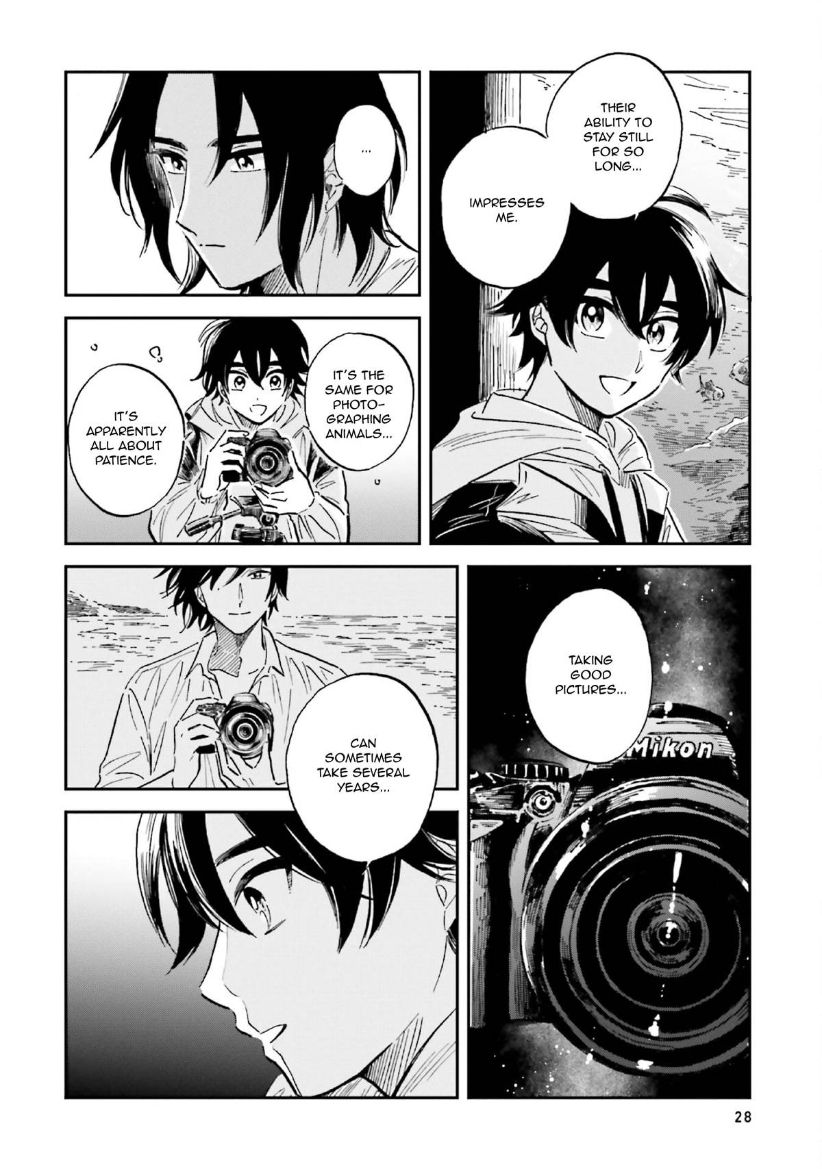 Deep Sea Aquarium Magmell Chapter 26 page 28 - Chapter 26: Tripod Fish