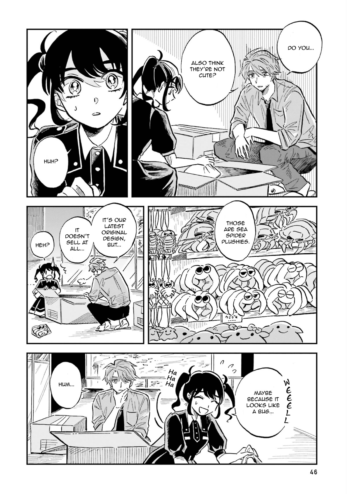 Deep Sea Aquarium Magmell Chapter 27 page 12 - Chapter 27: Sea Spider