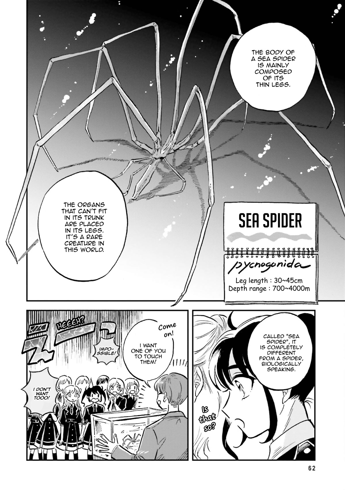 Deep Sea Aquarium Magmell Chapter 27 page 28 - Chapter 27: Sea Spider