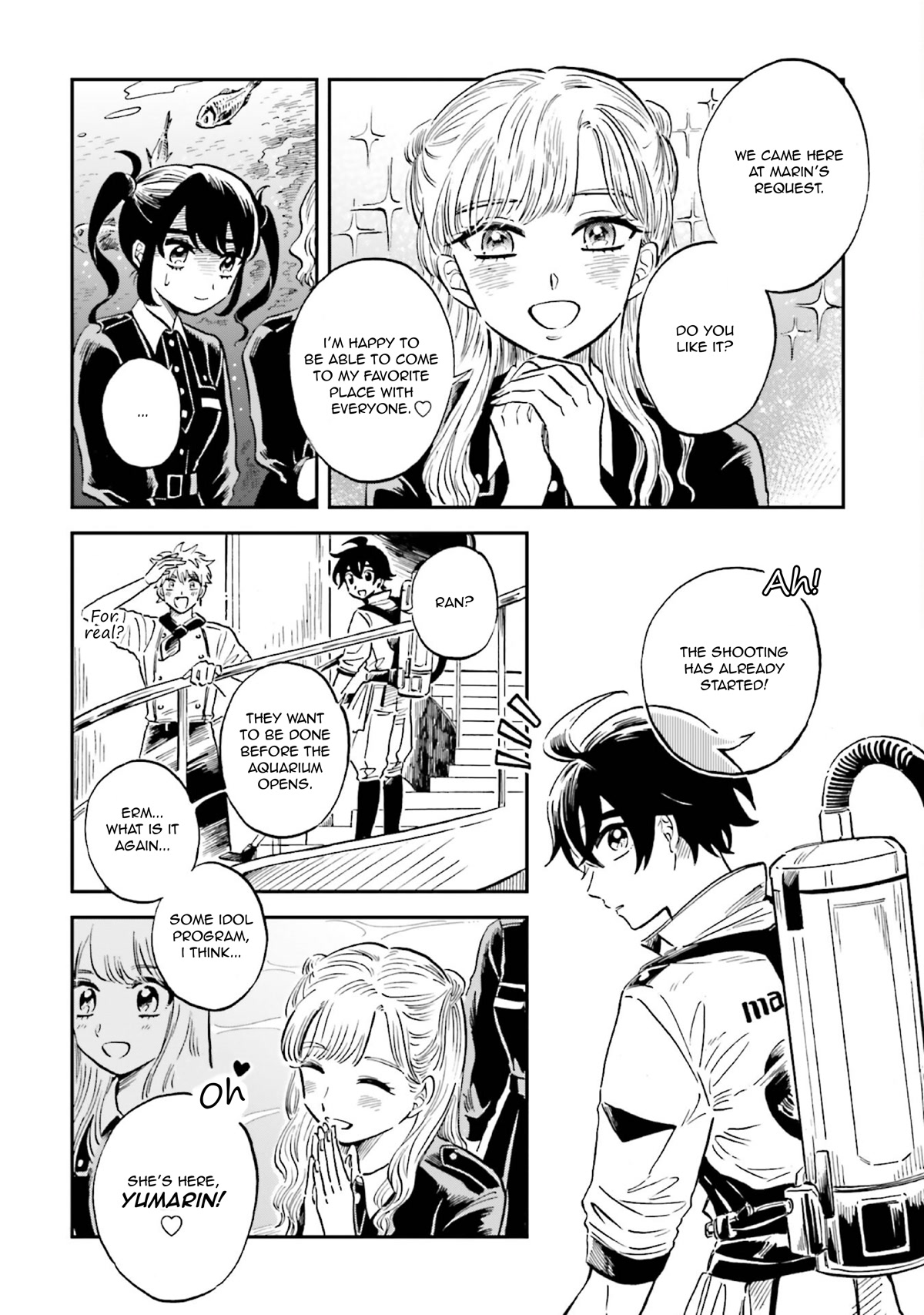 Deep Sea Aquarium Magmell Chapter 27 page 4 - Chapter 27: Sea Spider
