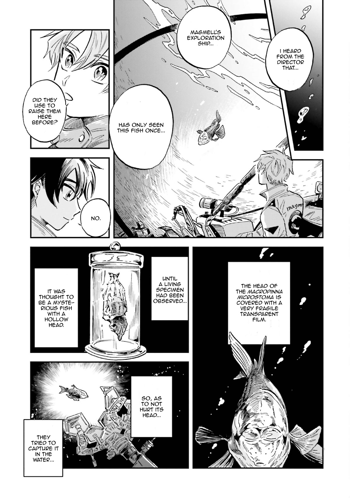 Deep Sea Aquarium Magmell Chapter 28 page 15 - Chapter 28: Macropinna