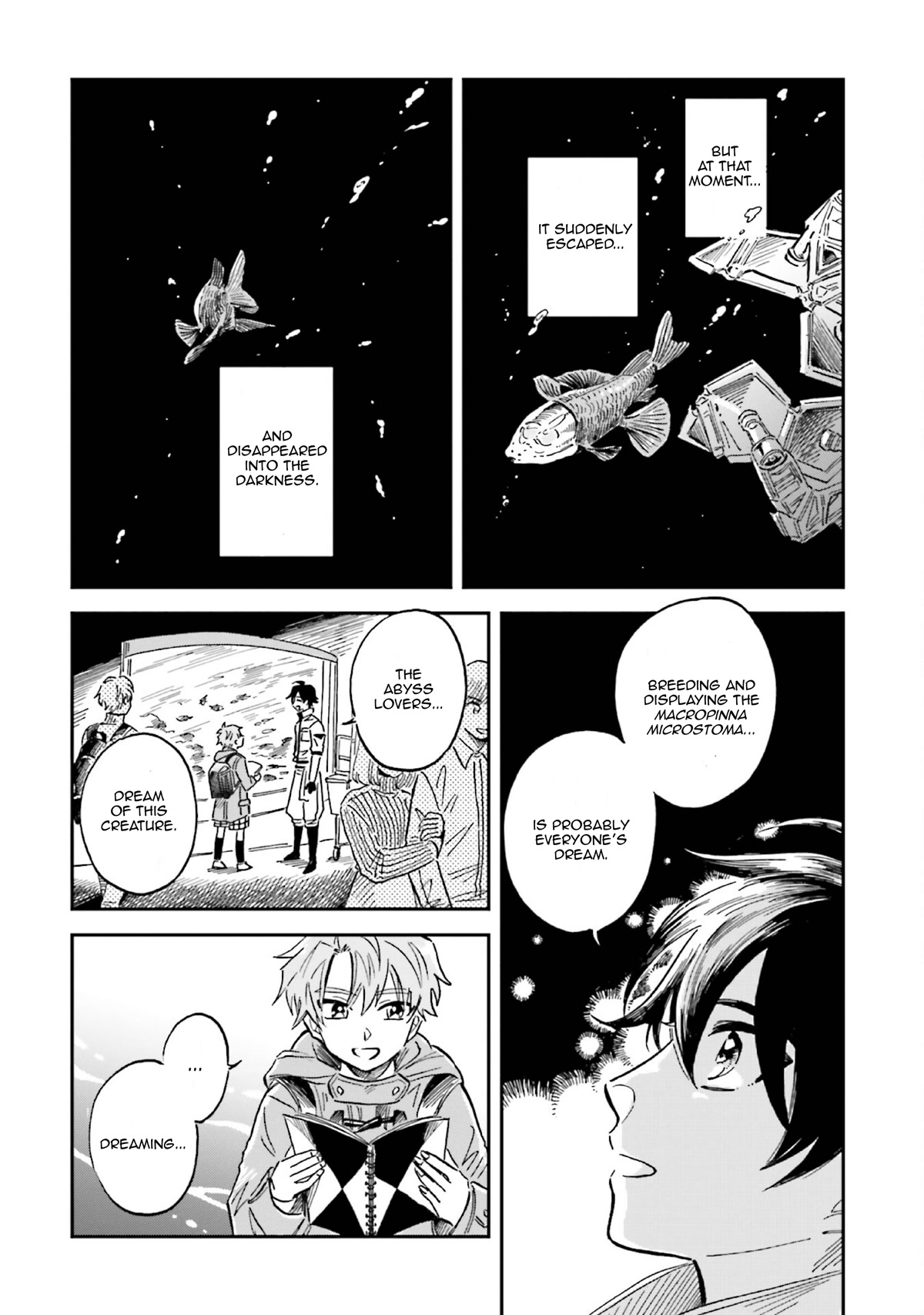 Deep Sea Aquarium Magmell Chapter 28 page 16 - Chapter 28: Macropinna