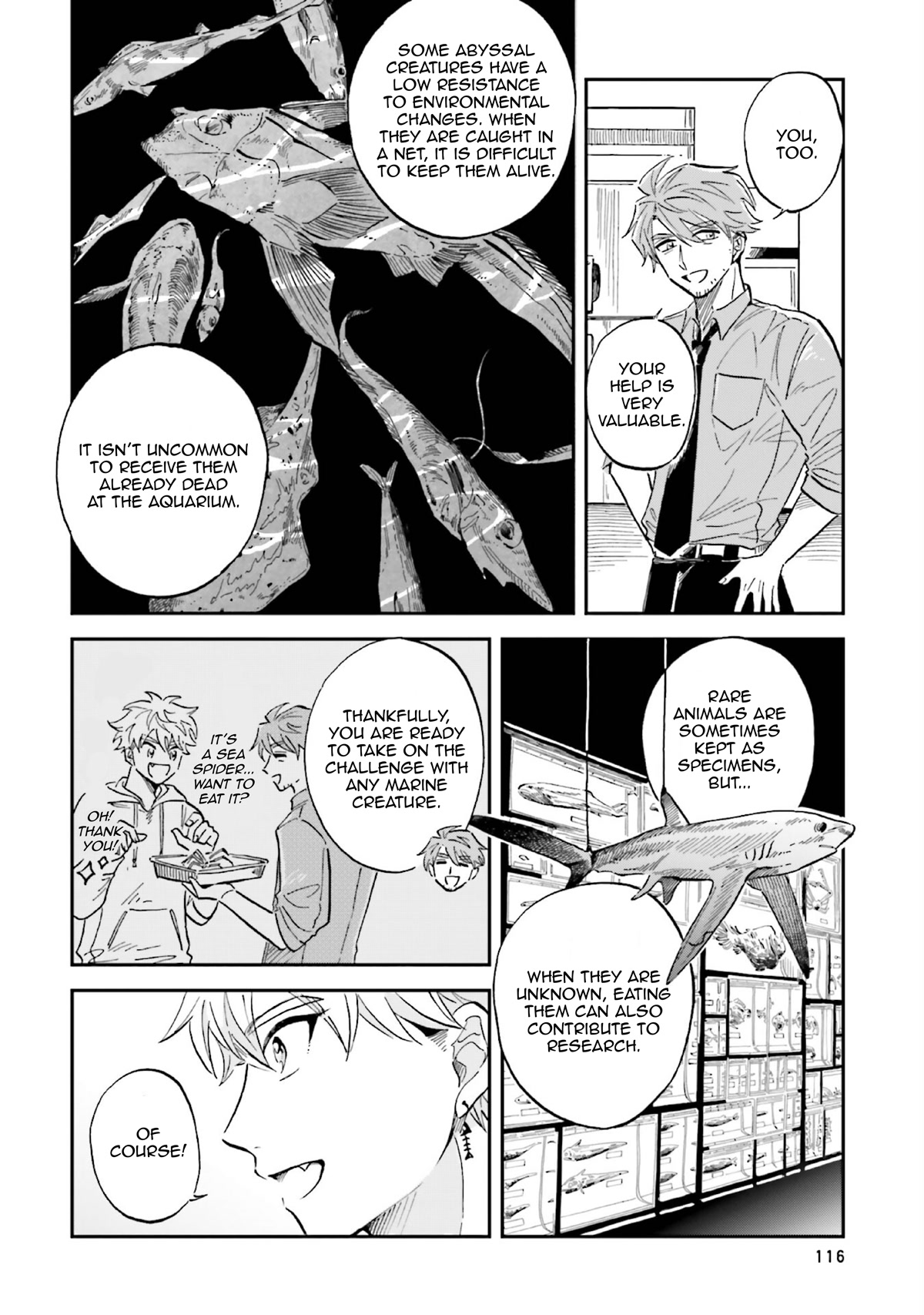 Deep Sea Aquarium Magmell Chapter 29 page 8 - Chapter 29: Opah, Part 1