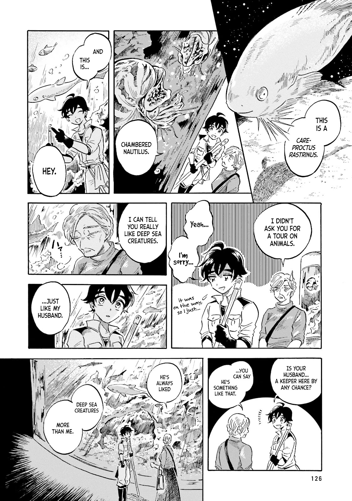 Deep Sea Aquarium Magmell Chapter 3 page 8 - Chapter 3: Venus' Flower Basket