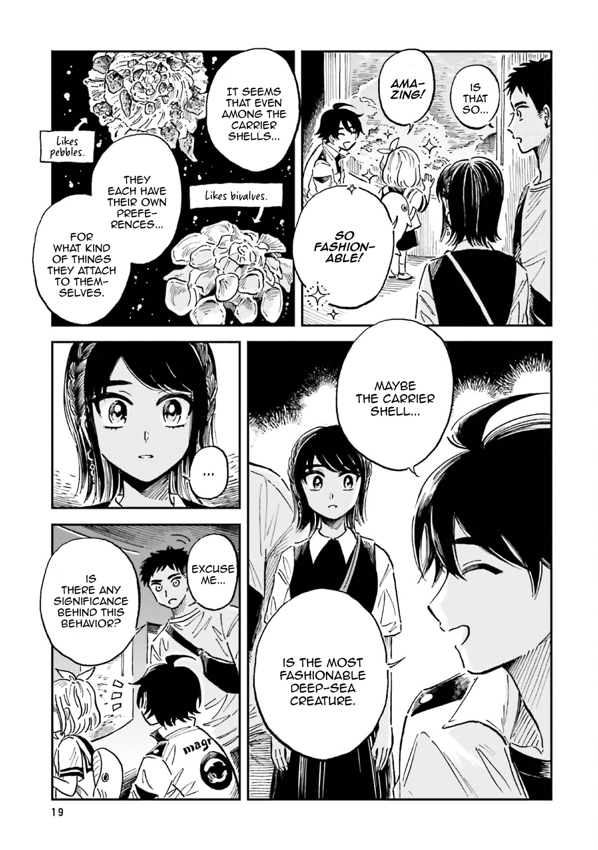Deep Sea Aquarium Magmell Chapter 31 page 19 - Chapter 31: Carrier Shell