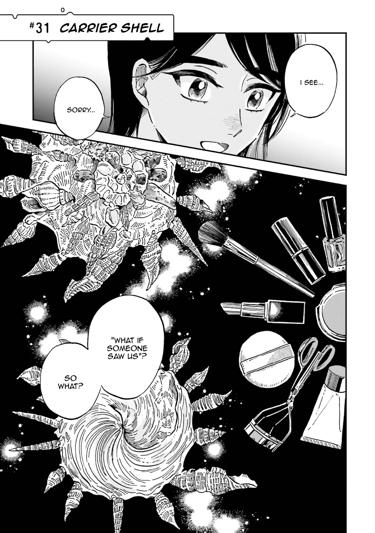 Deep Sea Aquarium Magmell Chapter 31 page 7 - Chapter 31: Carrier Shell