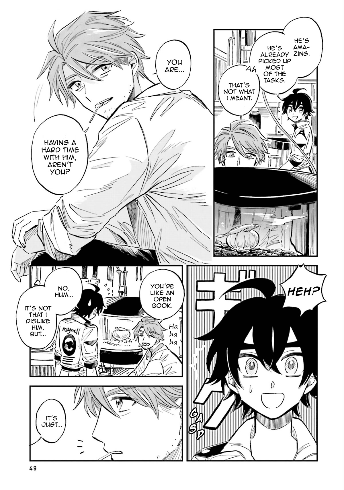 Deep Sea Aquarium Magmell Chapter 32 page 17 - Chapter 32: Cookiecutter Shark, Part 1