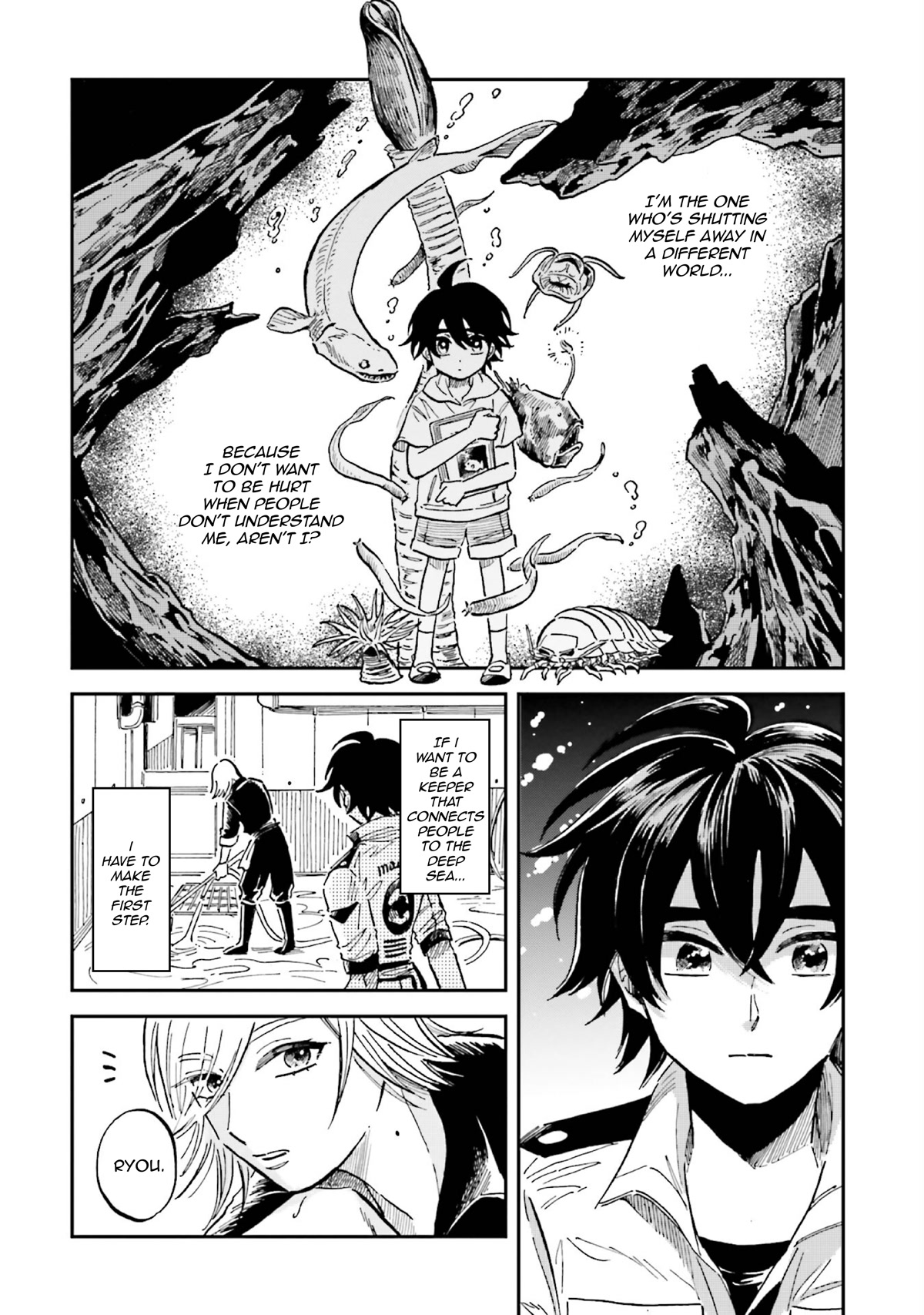 Deep Sea Aquarium Magmell Chapter 32 page 20 - Chapter 32: Cookiecutter Shark, Part 1