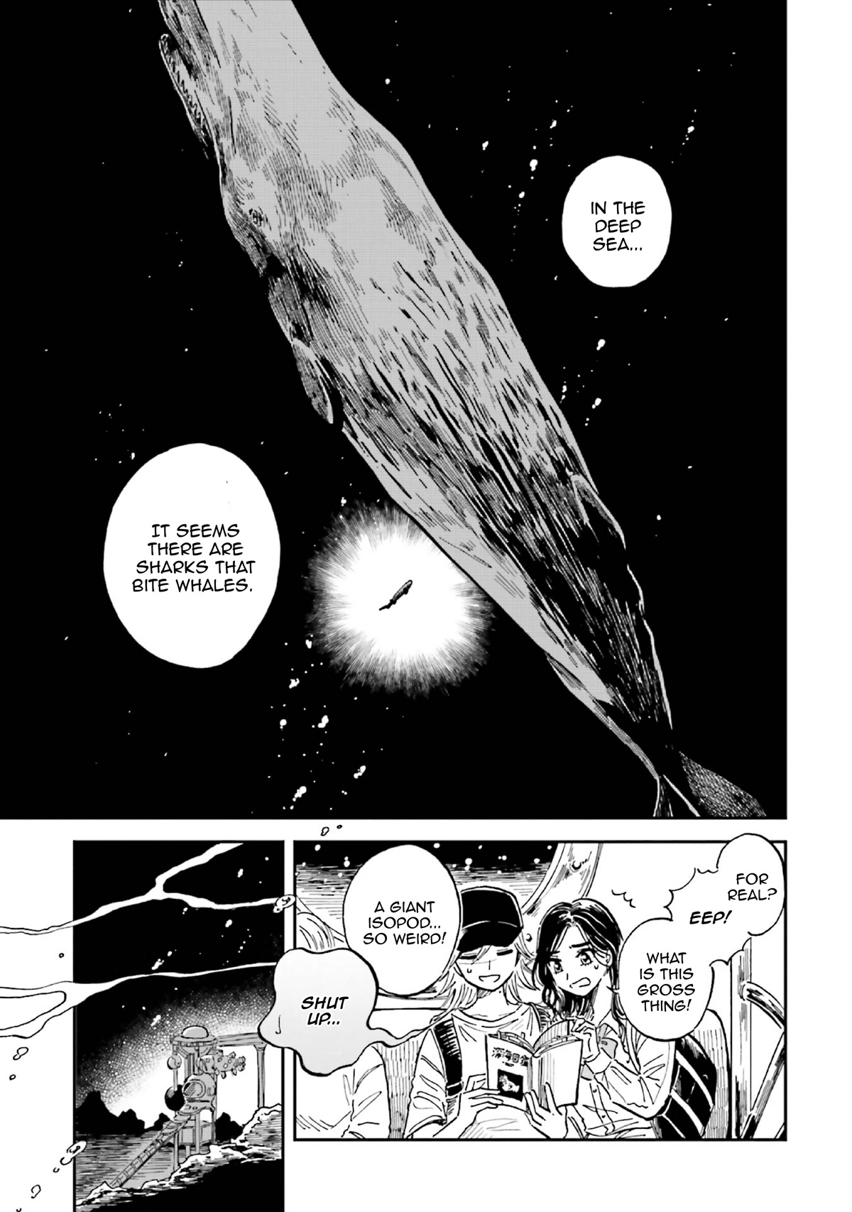 Deep Sea Aquarium Magmell Chapter 32 page 23 - Chapter 32: Cookiecutter Shark, Part 1