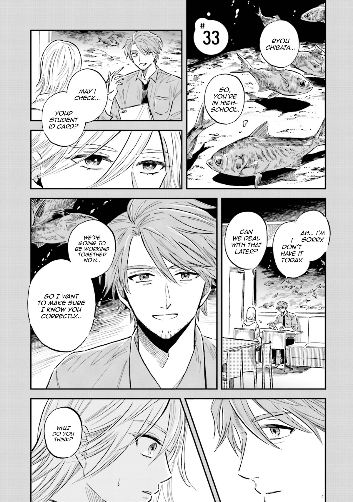 Deep Sea Aquarium Magmell Chapter 33 page 1 - Chapter 33: Cookiecutter Shark, Part 2