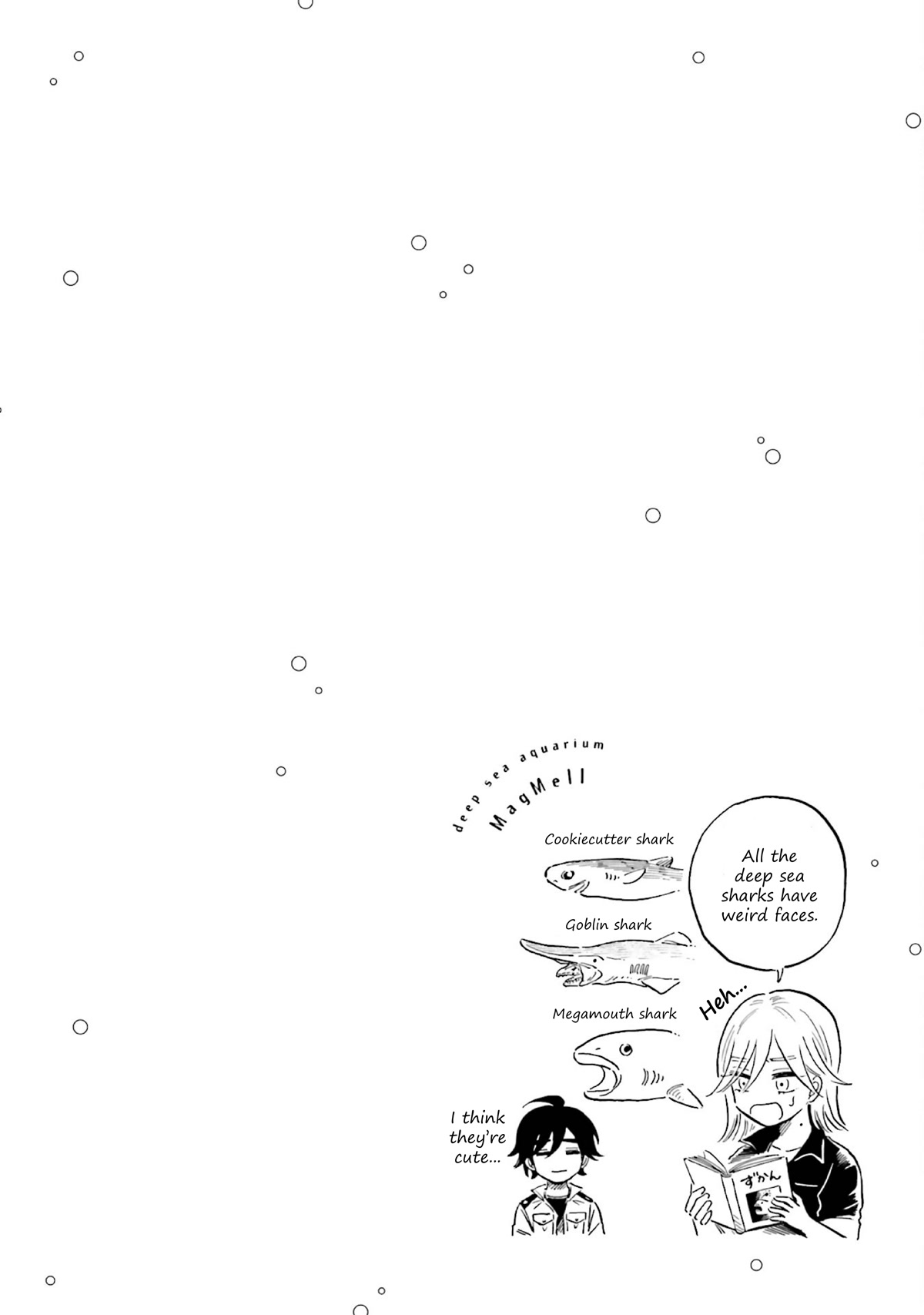 Deep Sea Aquarium Magmell Chapter 33 page 26 - Chapter 33: Cookiecutter Shark, Part 2