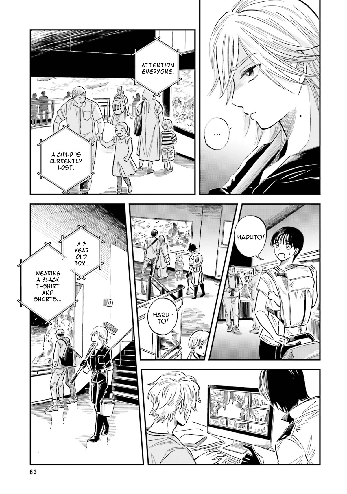 Deep Sea Aquarium Magmell Chapter 33 page 7 - Chapter 33: Cookiecutter Shark, Part 2