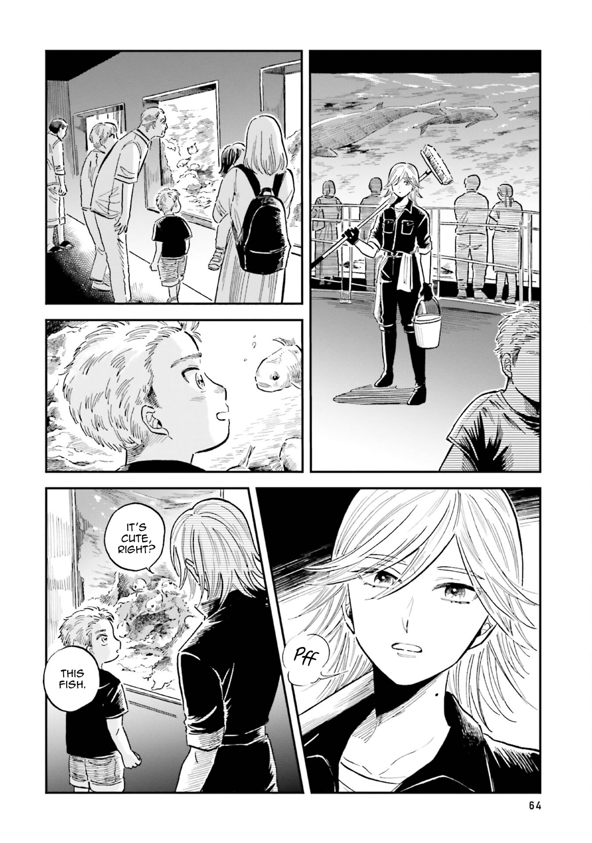 Deep Sea Aquarium Magmell Chapter 33 page 8 - Chapter 33: Cookiecutter Shark, Part 2