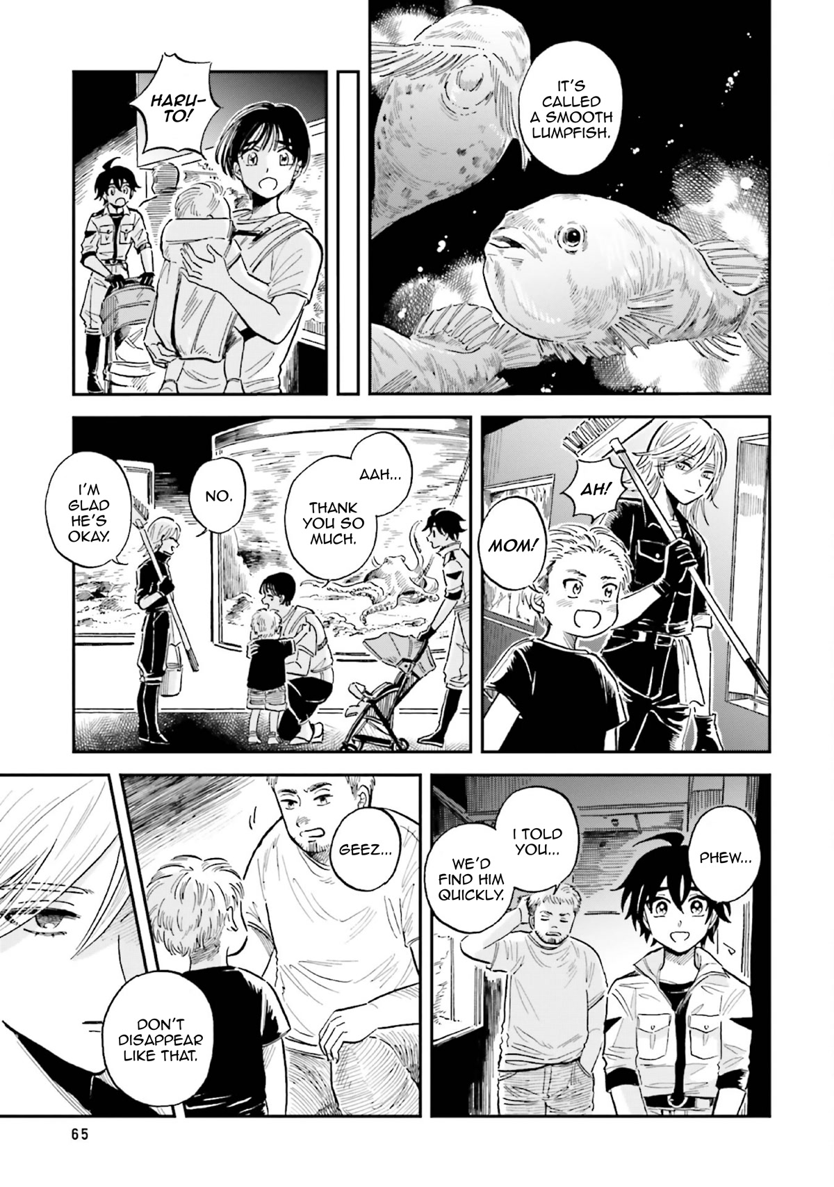 Deep Sea Aquarium Magmell Chapter 33 page 9 - Chapter 33: Cookiecutter Shark, Part 2