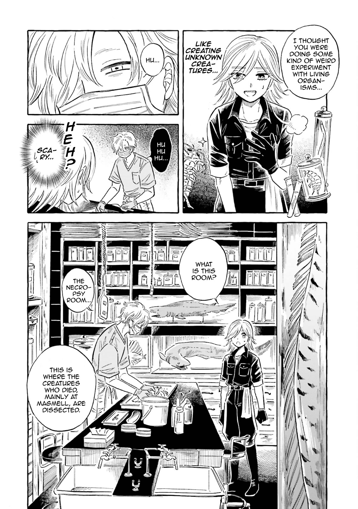 Deep Sea Aquarium Magmell Chapter 34 page 10 - Chapter 34: Longnose Lancetfish, Part 1