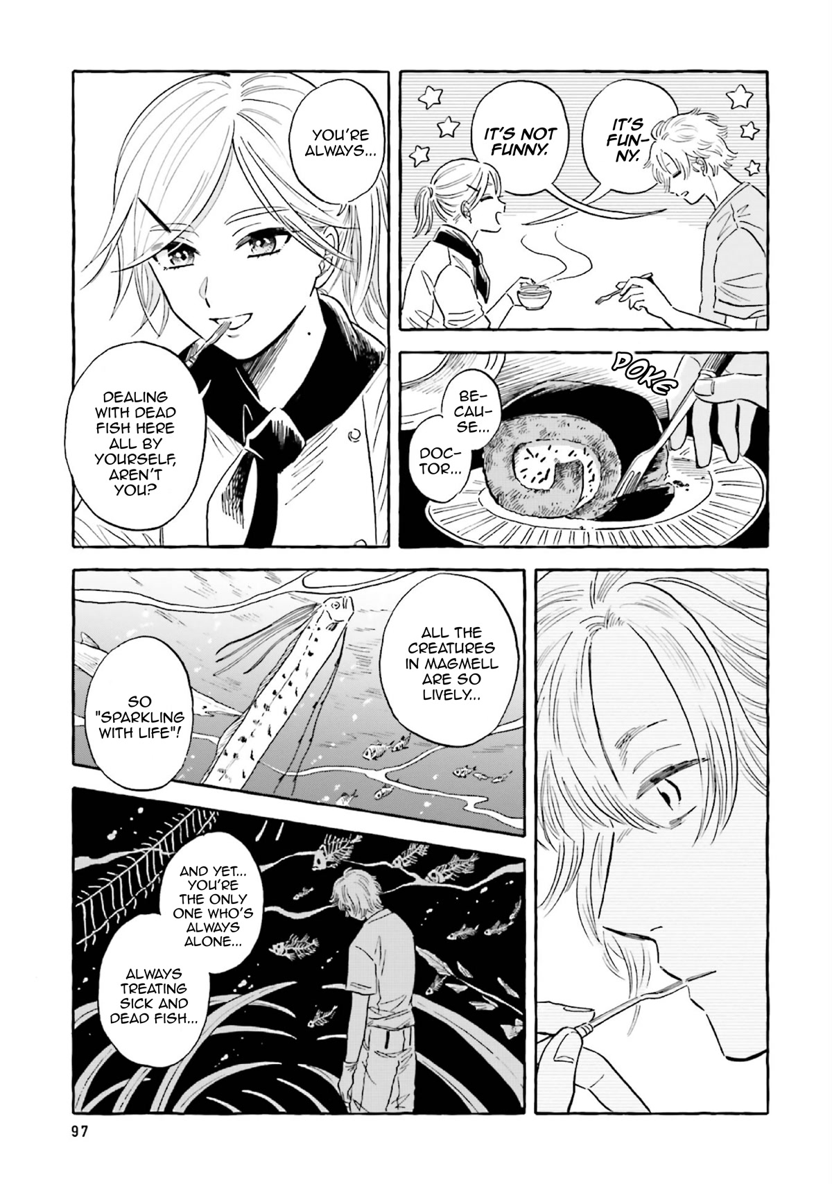 Deep Sea Aquarium Magmell Chapter 34 page 15 - Chapter 34: Longnose Lancetfish, Part 1