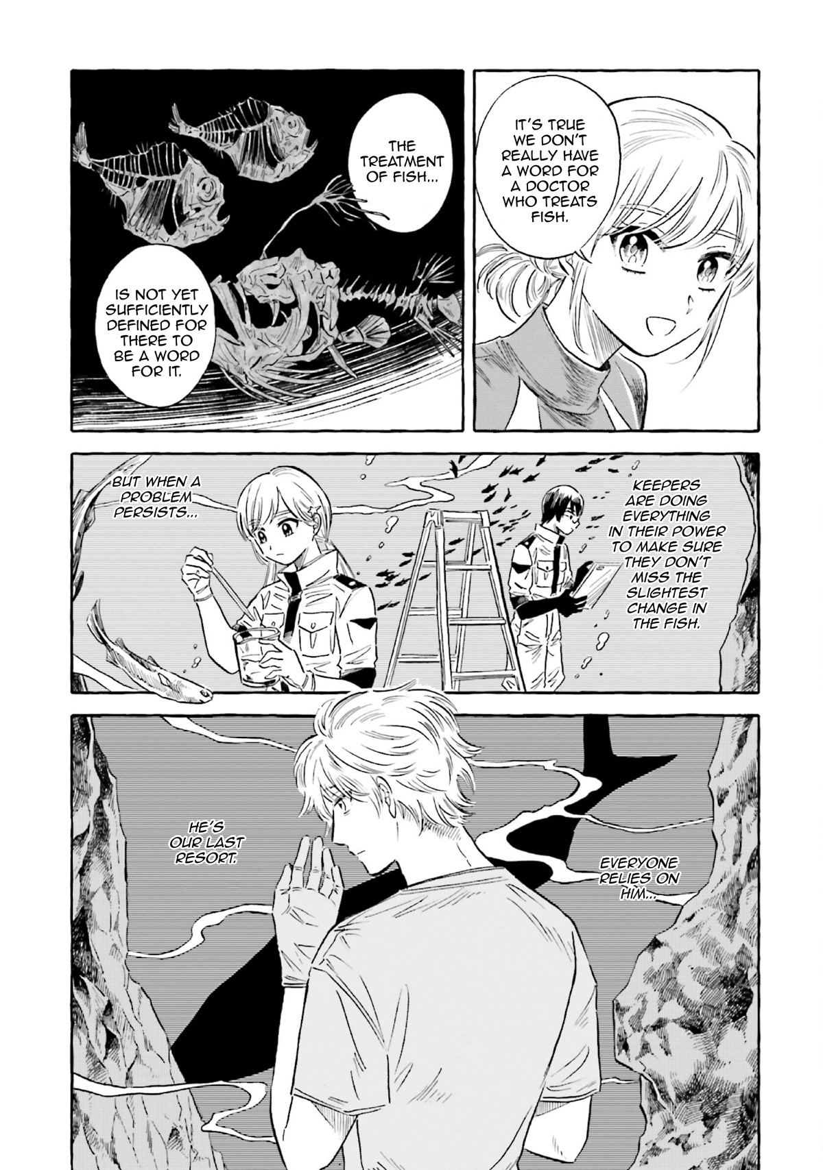 Deep Sea Aquarium Magmell Chapter 34 page 7 - Chapter 34: Longnose Lancetfish, Part 1
