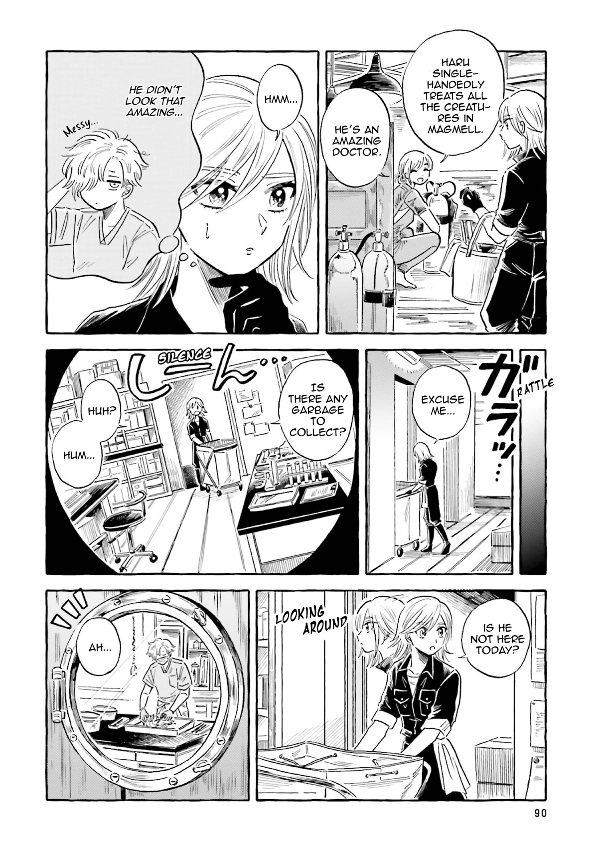Deep Sea Aquarium Magmell Chapter 34 page 8 - Chapter 34: Longnose Lancetfish, Part 1