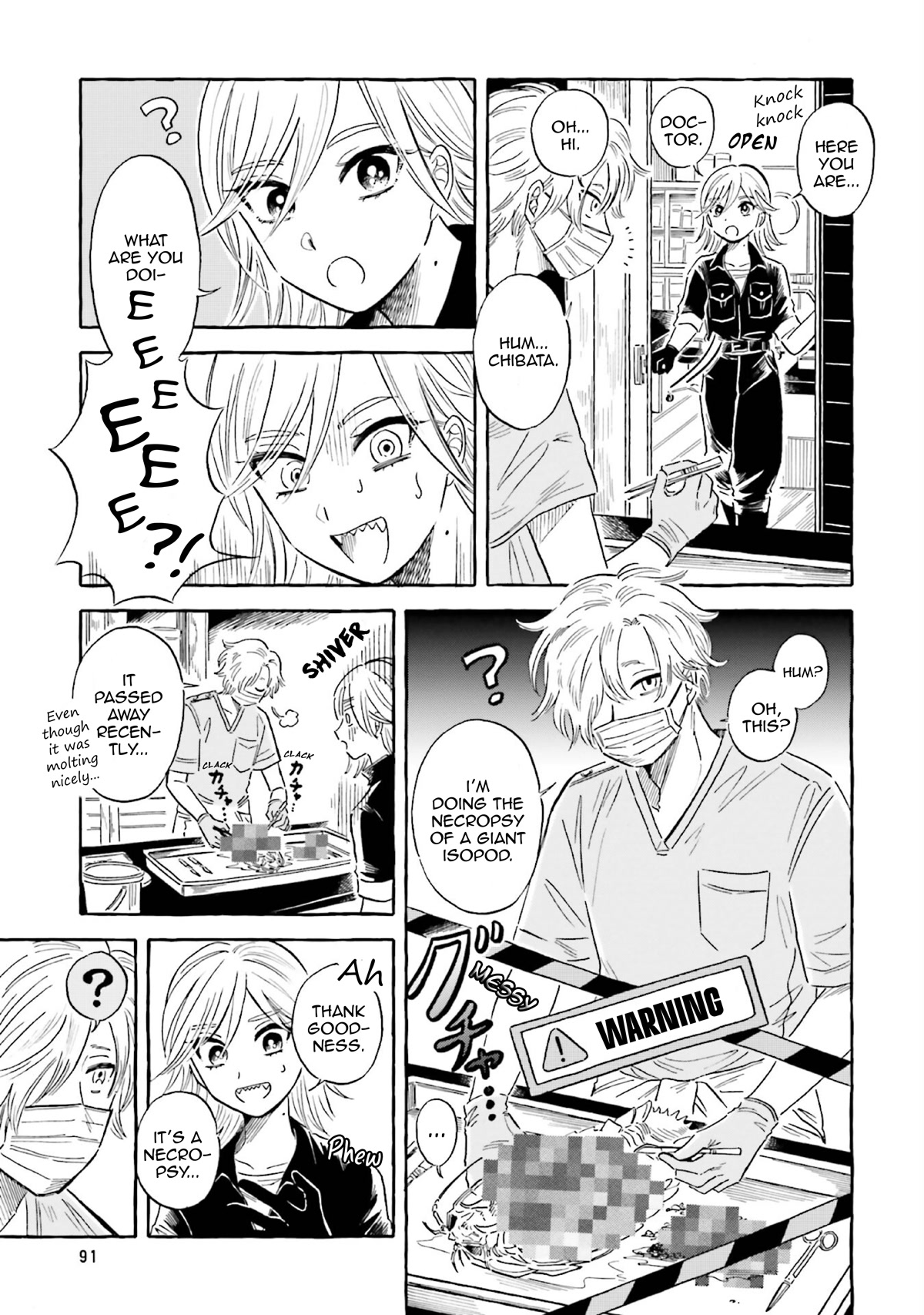Deep Sea Aquarium Magmell Chapter 34 page 9 - Chapter 34: Longnose Lancetfish, Part 1