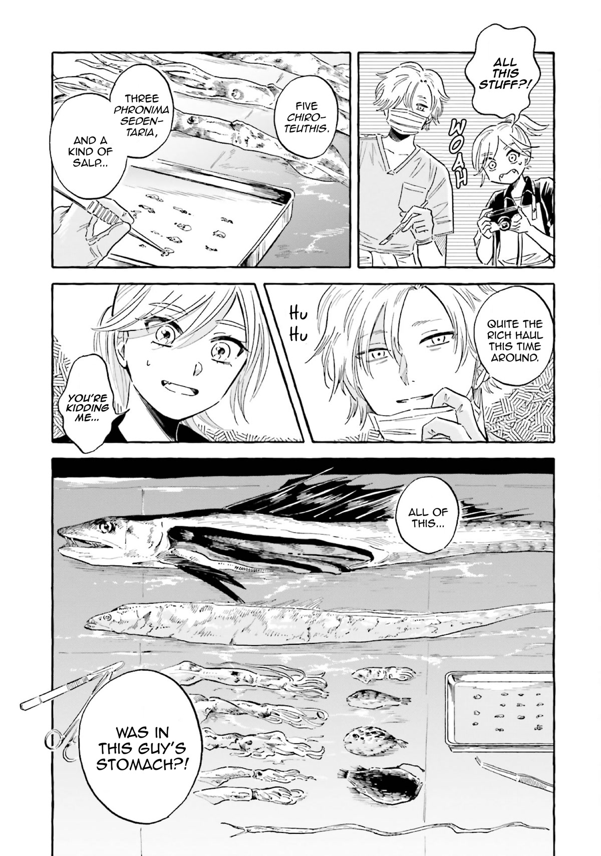 Deep Sea Aquarium Magmell Chapter 35 page 10 - Chapter 35: Longnose Lancetfish, Part 2
