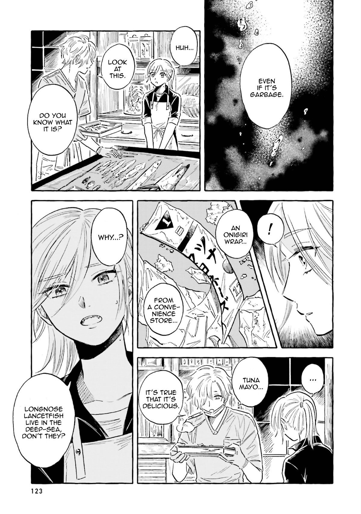 Deep Sea Aquarium Magmell Chapter 35 page 12 - Chapter 35: Longnose Lancetfish, Part 2