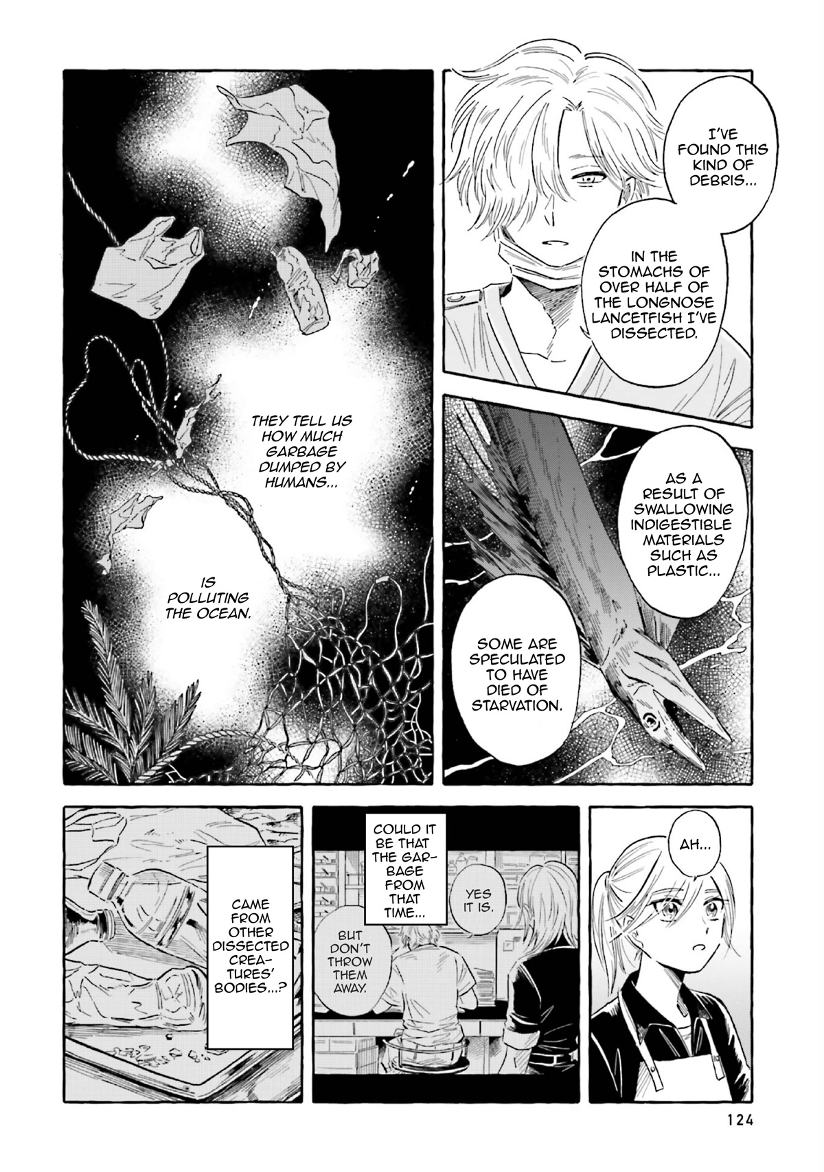 Deep Sea Aquarium Magmell Chapter 35 page 13 - Chapter 35: Longnose Lancetfish, Part 2
